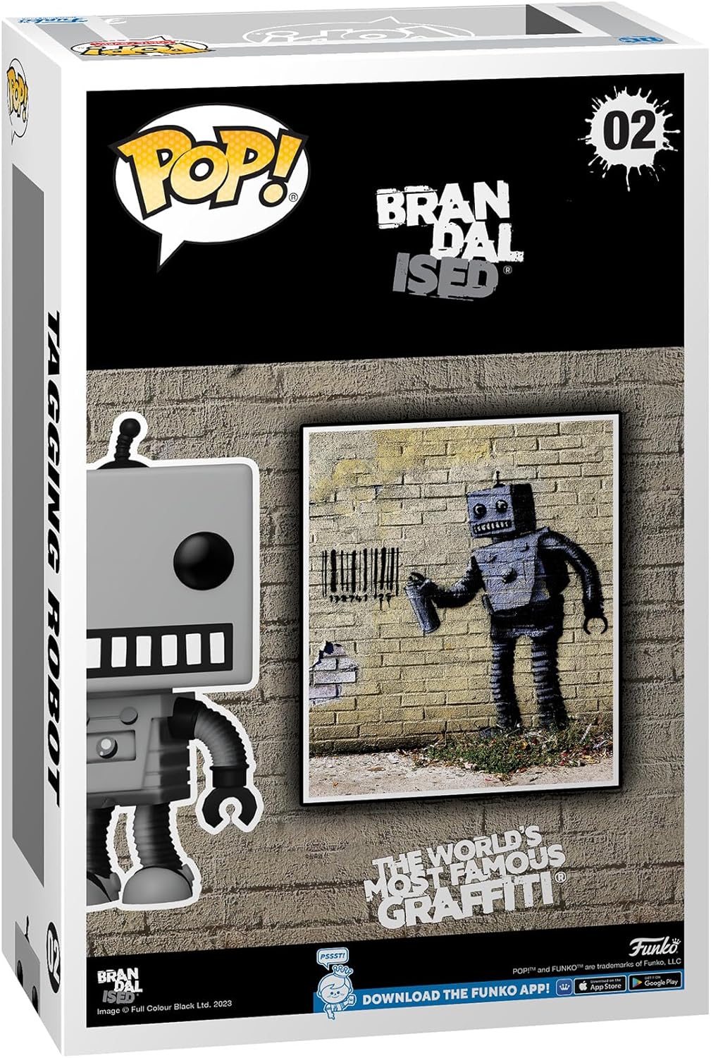 Funko Pop! Art Cover: Brandalised - RBT Vinyl Figure with Case (61517) 4
