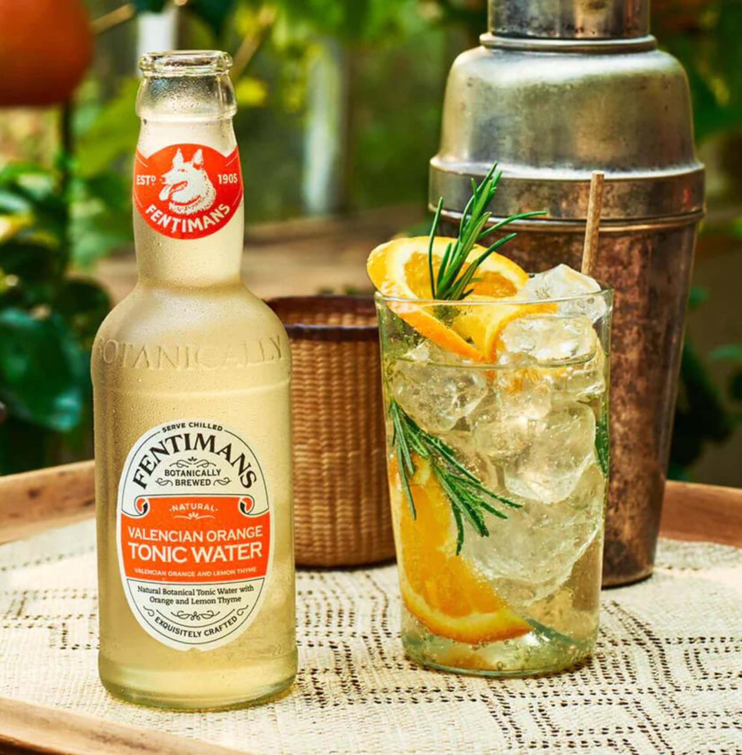 Fentimans Valencian Orange Tonic Water - Botanically Brewed Mixer with Lemongrass & Quinine - 1.68kg 3