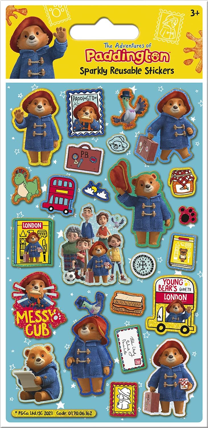 Paper Projects - The Adventures of Paddington Sparkly Stickers