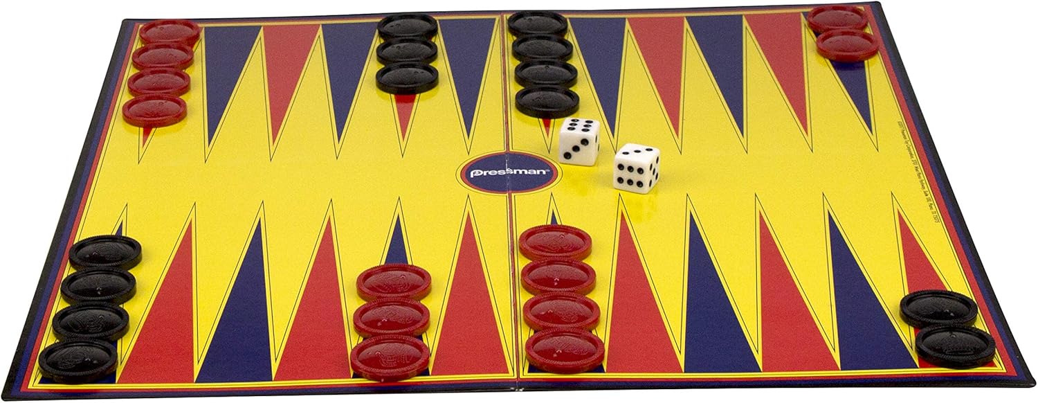 Pressman Classic Backgammon Set 3