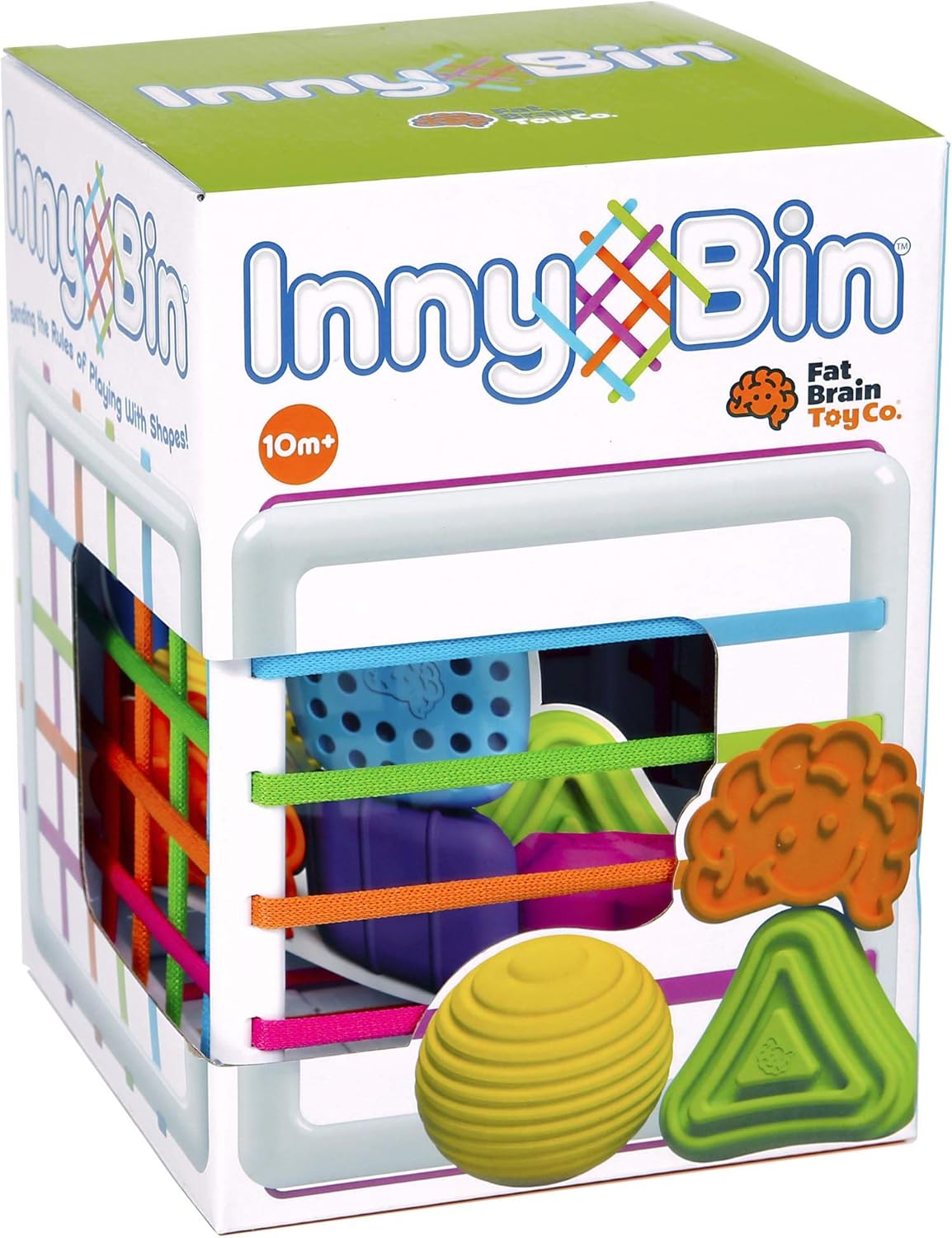 Fat Brain Toys InnyBin F251 - Shape Sorting Sensory Toy for Toddlers 7