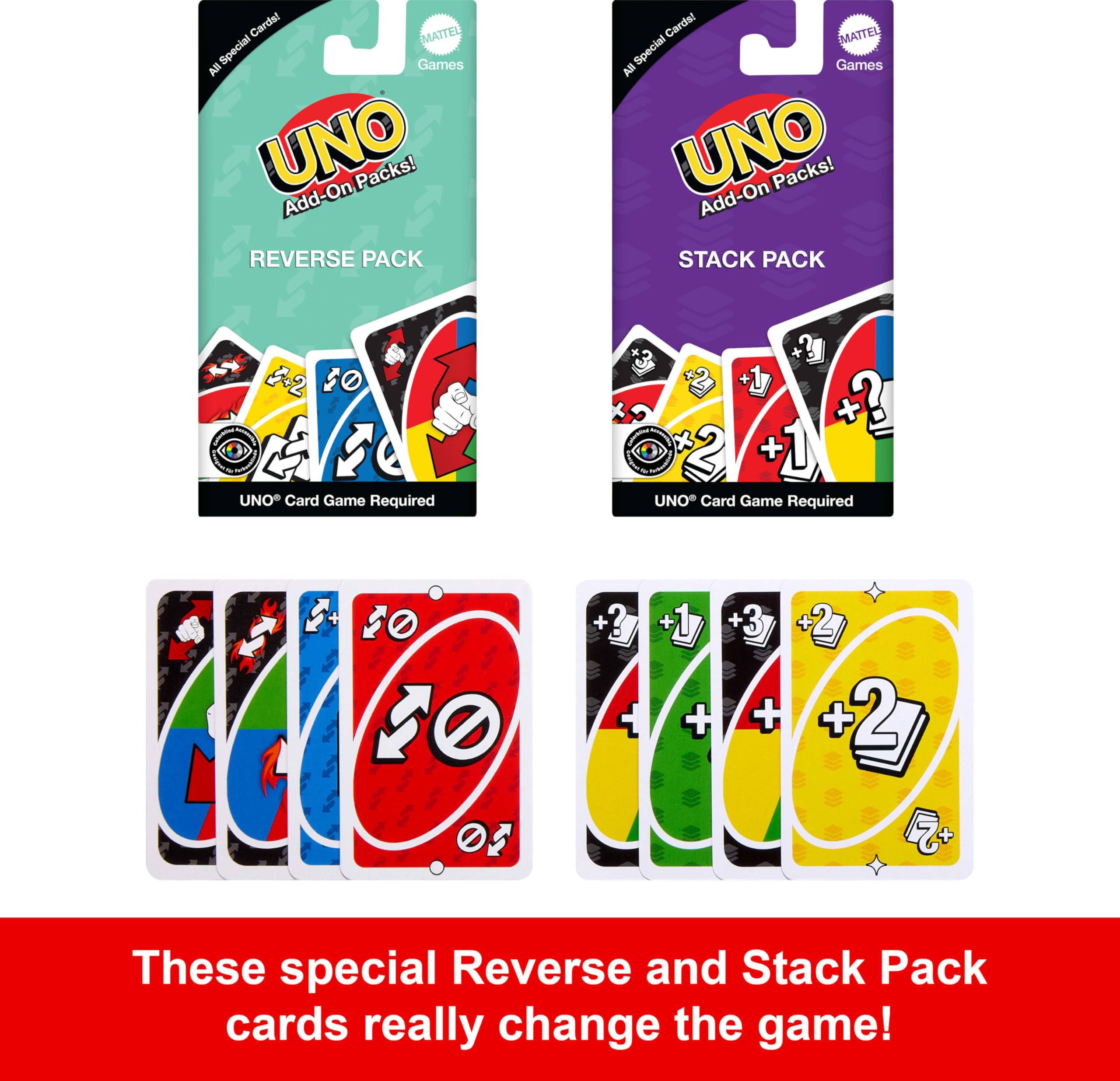 Mattel Games UNO Card Game with 2 Add On Packs in Collectible Tin 4