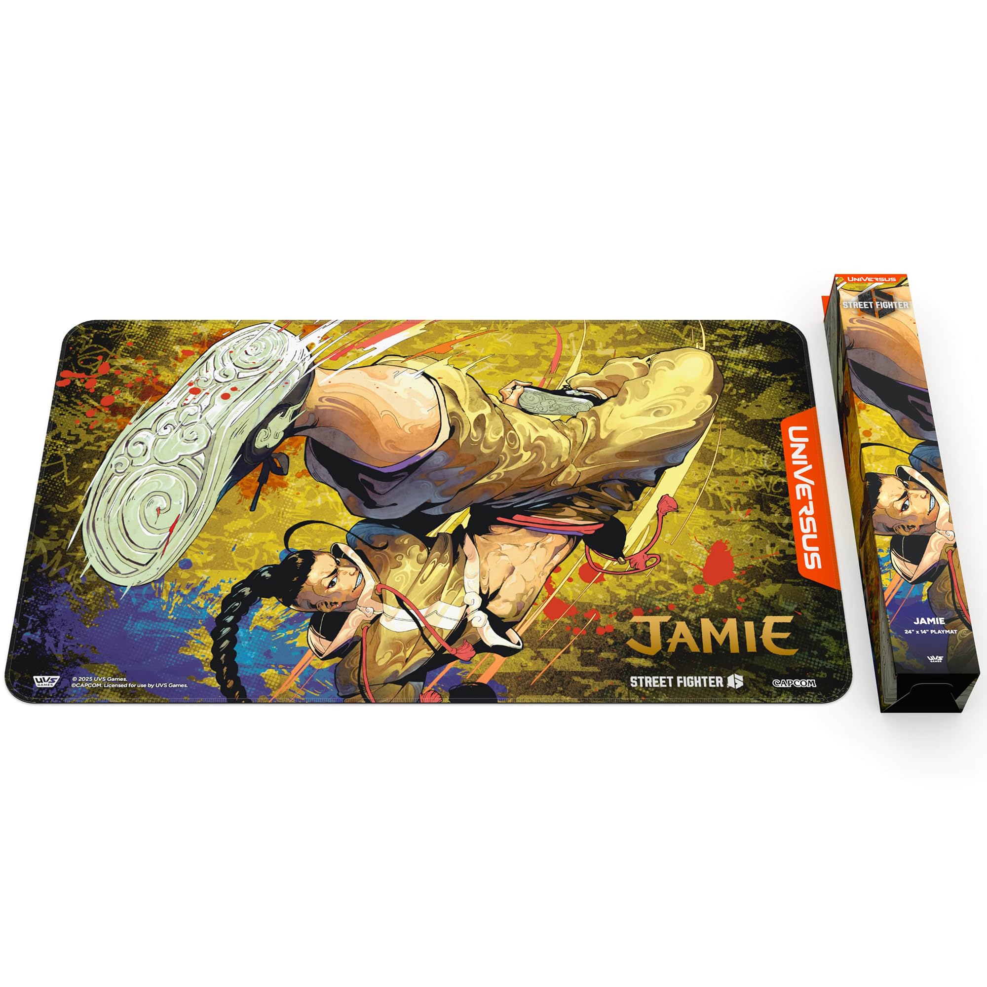 UniVersus Street Fighter 6 Challenger Series Playmat - Jamie - 24 x 14 9