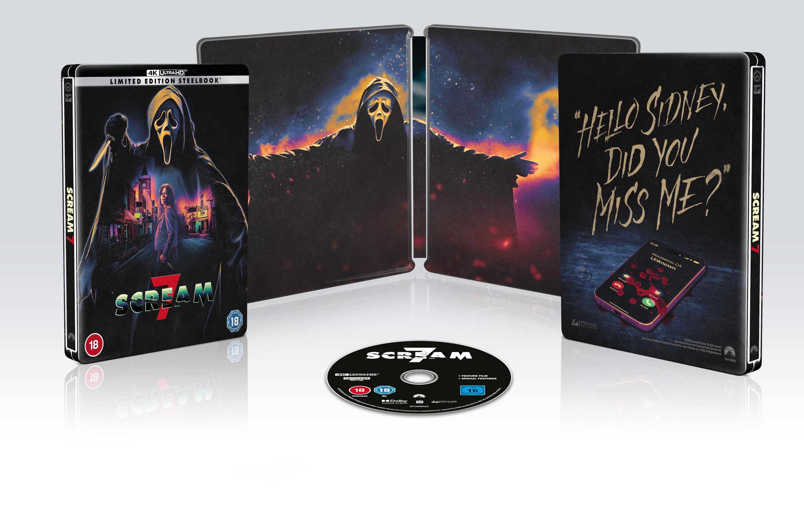 Scream 7 Steelbook [Blu-ray] [Region A] 1