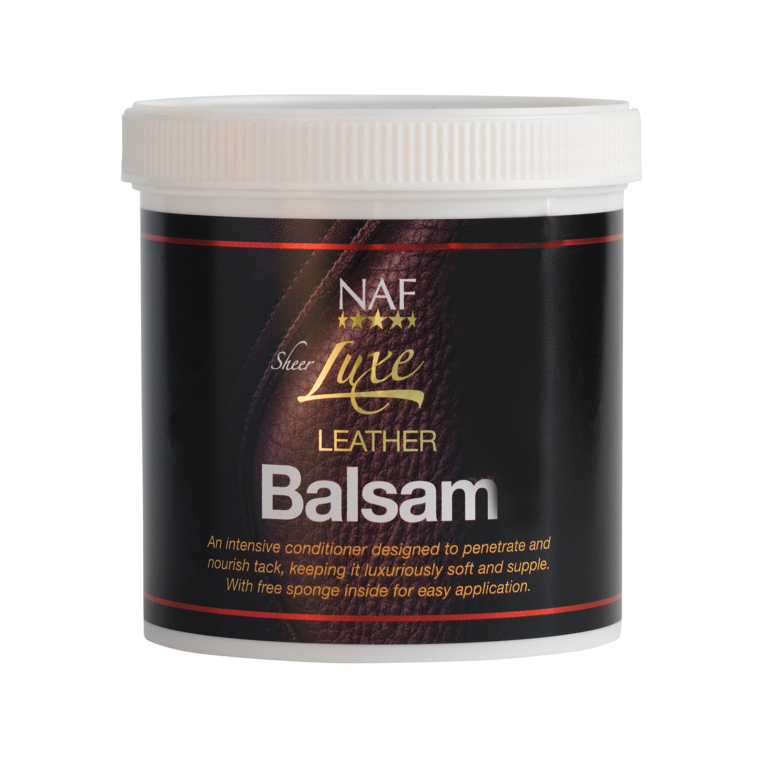 NAF Sheer Luxe Leather Balsam - Deep Conditioning with Beeswax & Lanolin | 400g