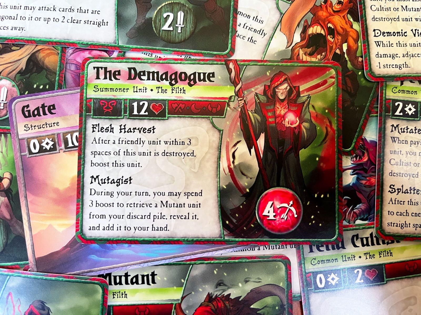 Plaid Hat Games Summoner Wars The Filth Faction Deck Card Game Expansion 6