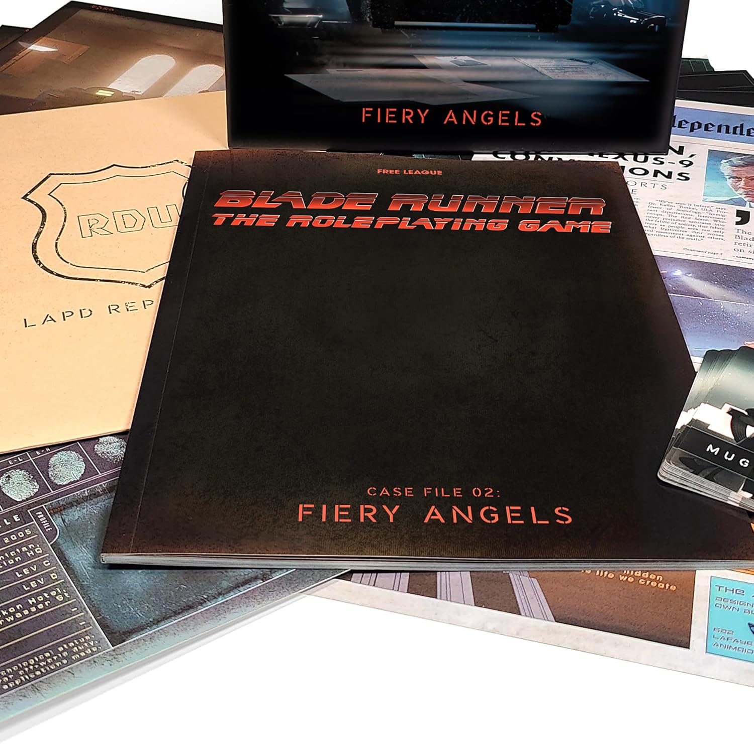 Blade Runner RPG: Case File 02 - Fiery Angels - Free League Publishing [Boxed Set] 7
