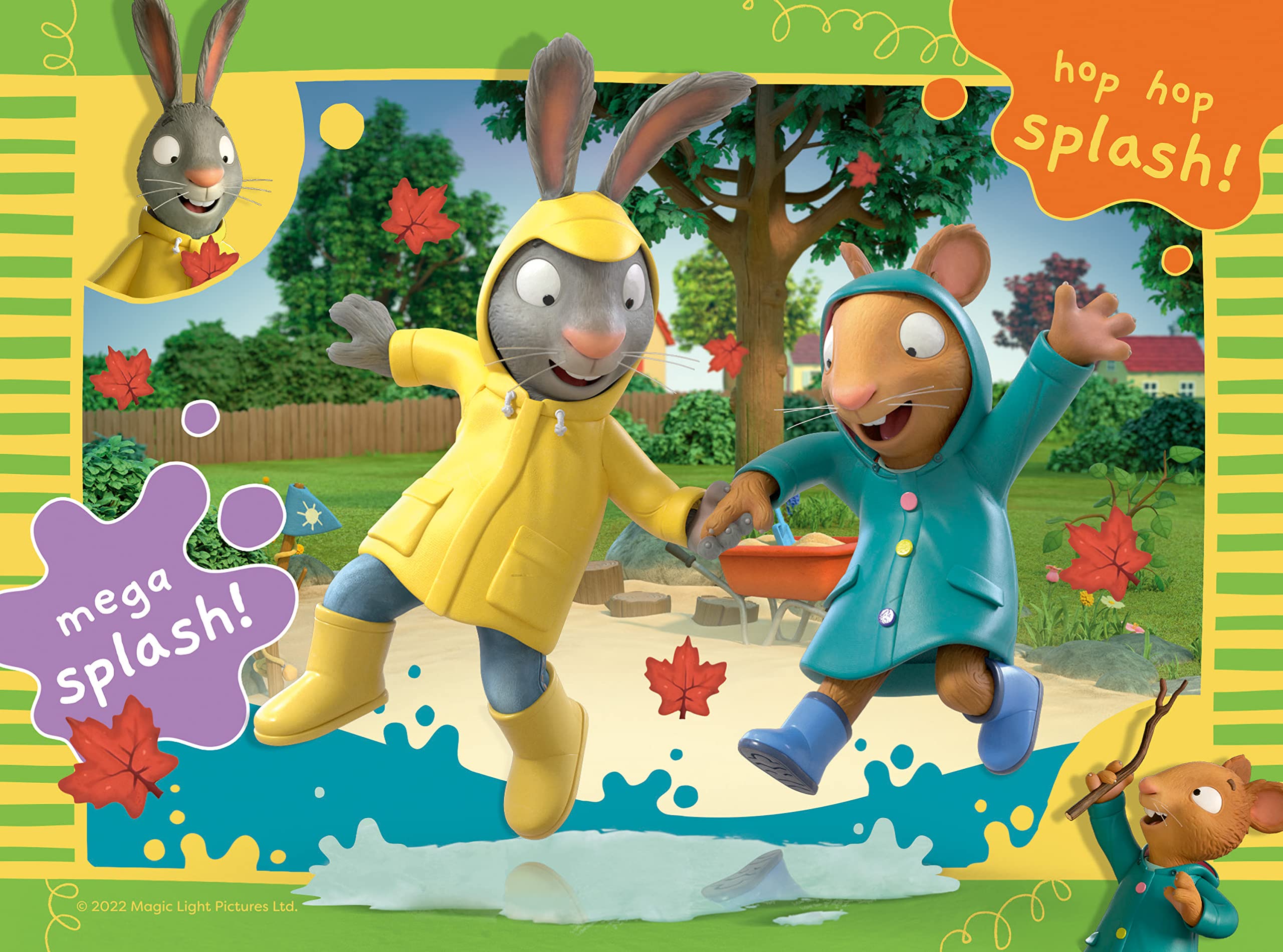 Ravensburger Pip & Posy 4-in-Box Jigsaw Puzzle Set - 12 to 24 Piece Puzzles for Kids 3 Years Up 7