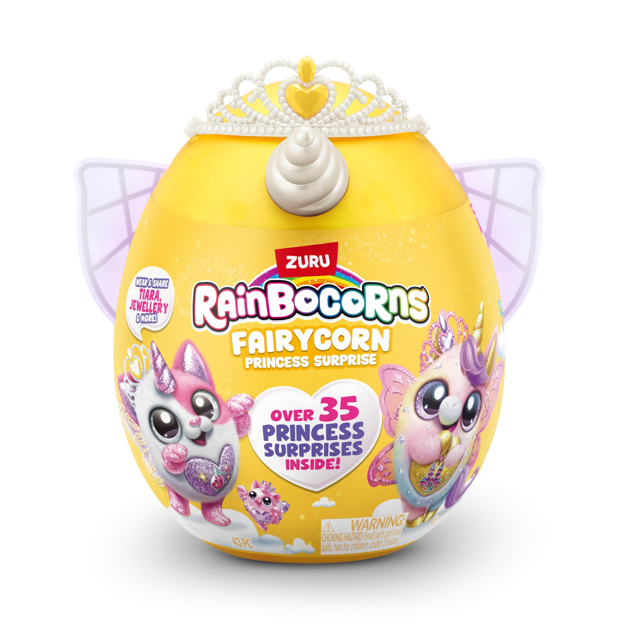 Rainbocorns Fairycorn Princess Series 6 Tee-Are the Kitty - Collectible Plush with Magical Surprises & Wearable Wings 3