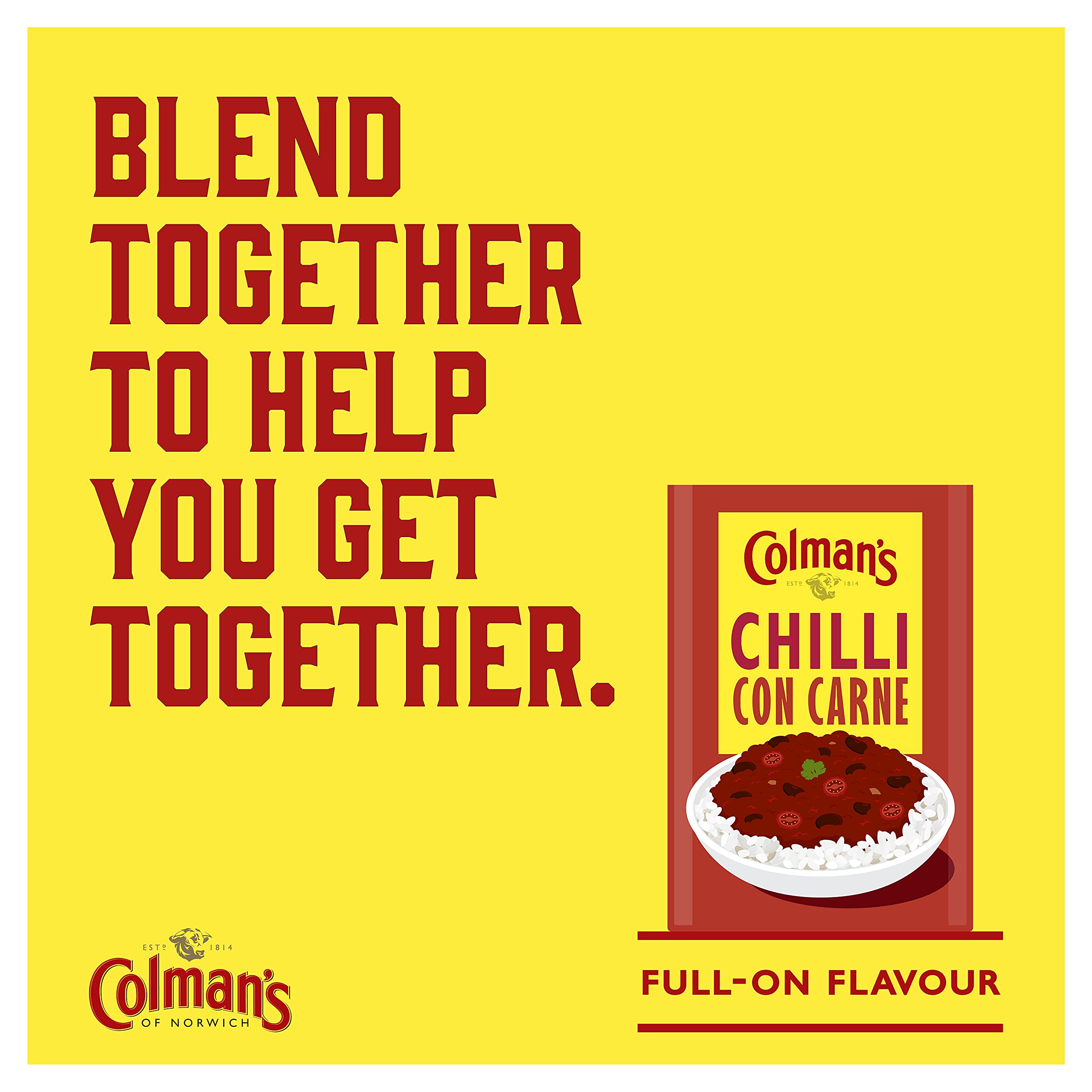Colman's Chilli Con Carne Meal Maker Mix with Herbs & Spices - 50g 5