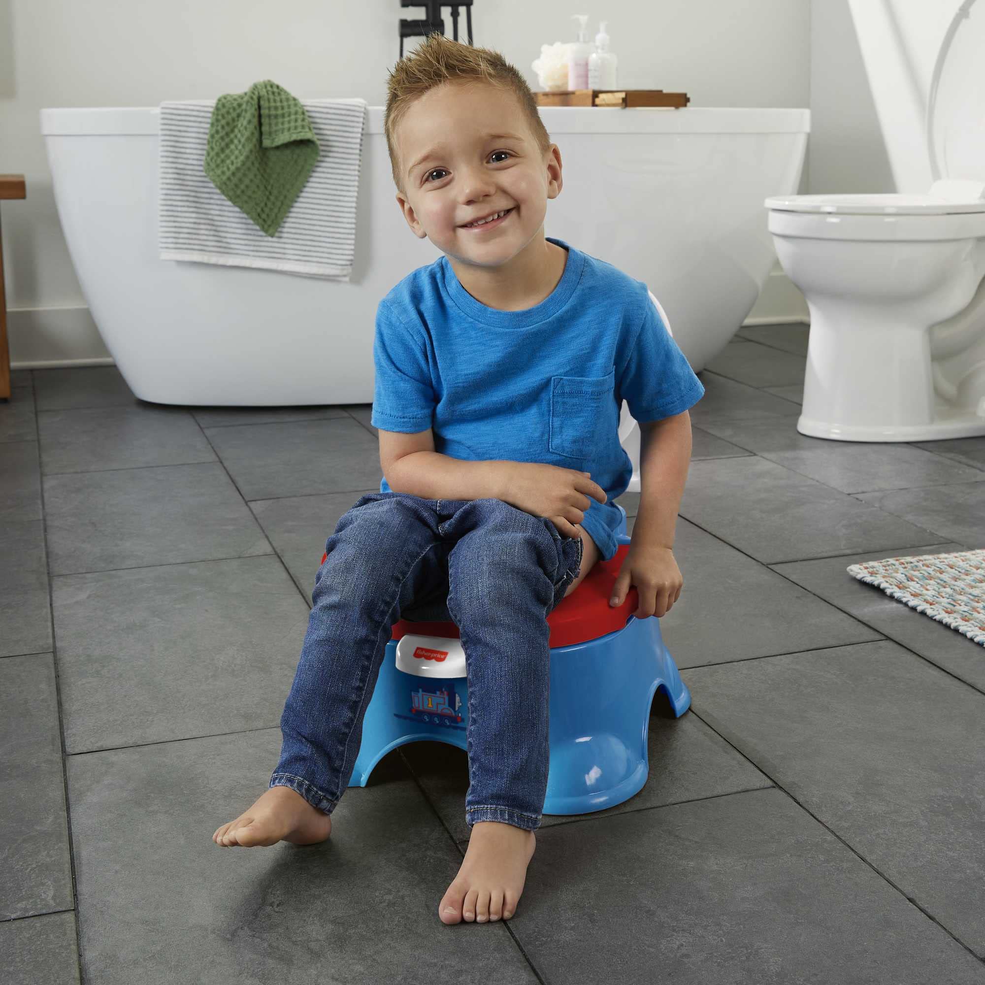 Fisher-Price Thomas & Friends 3-in-1 Potty Training Toilet with Step Stool 6