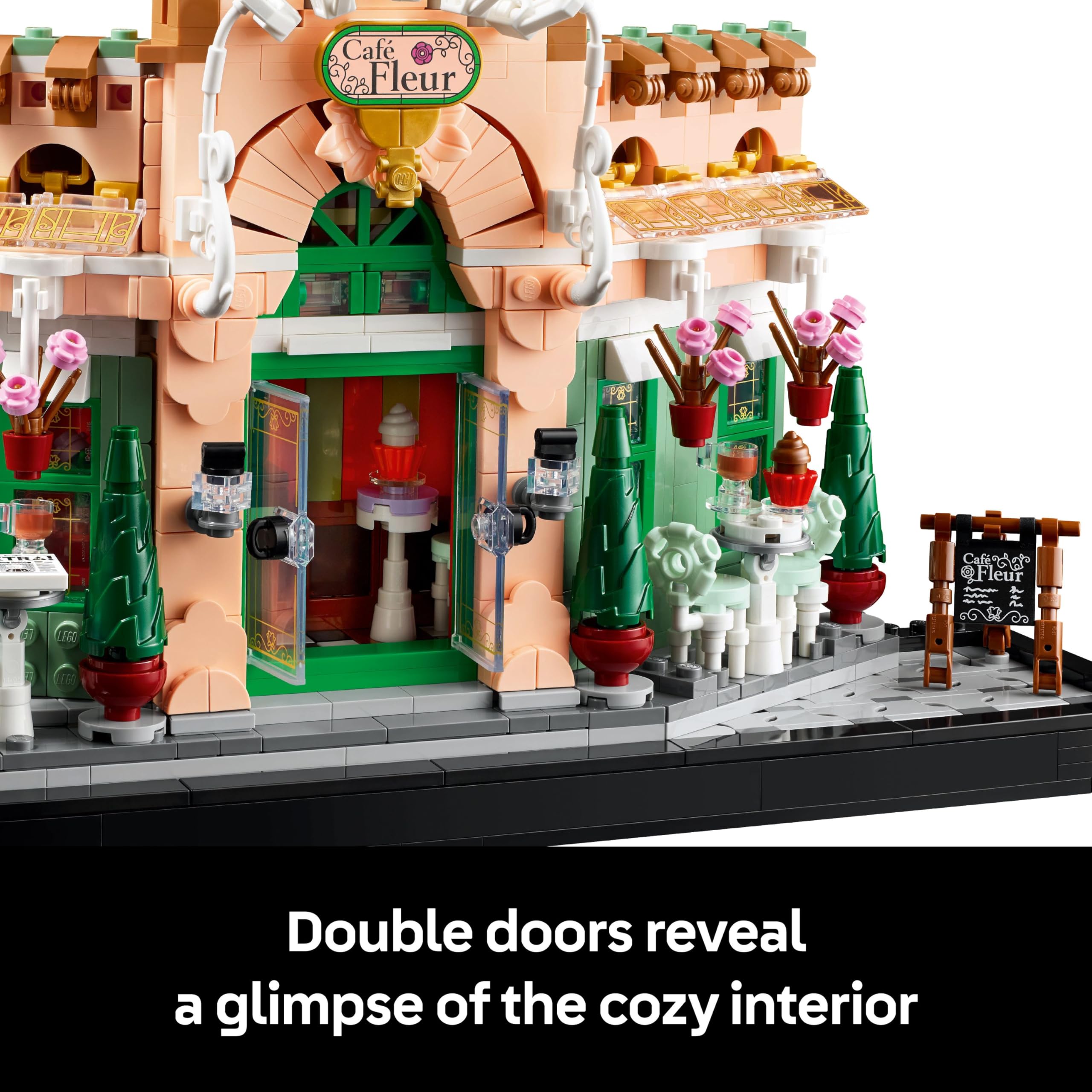 LEGO ICONS French Café Building Set for Adults 10362 | Ages 18+ | Plastic 6