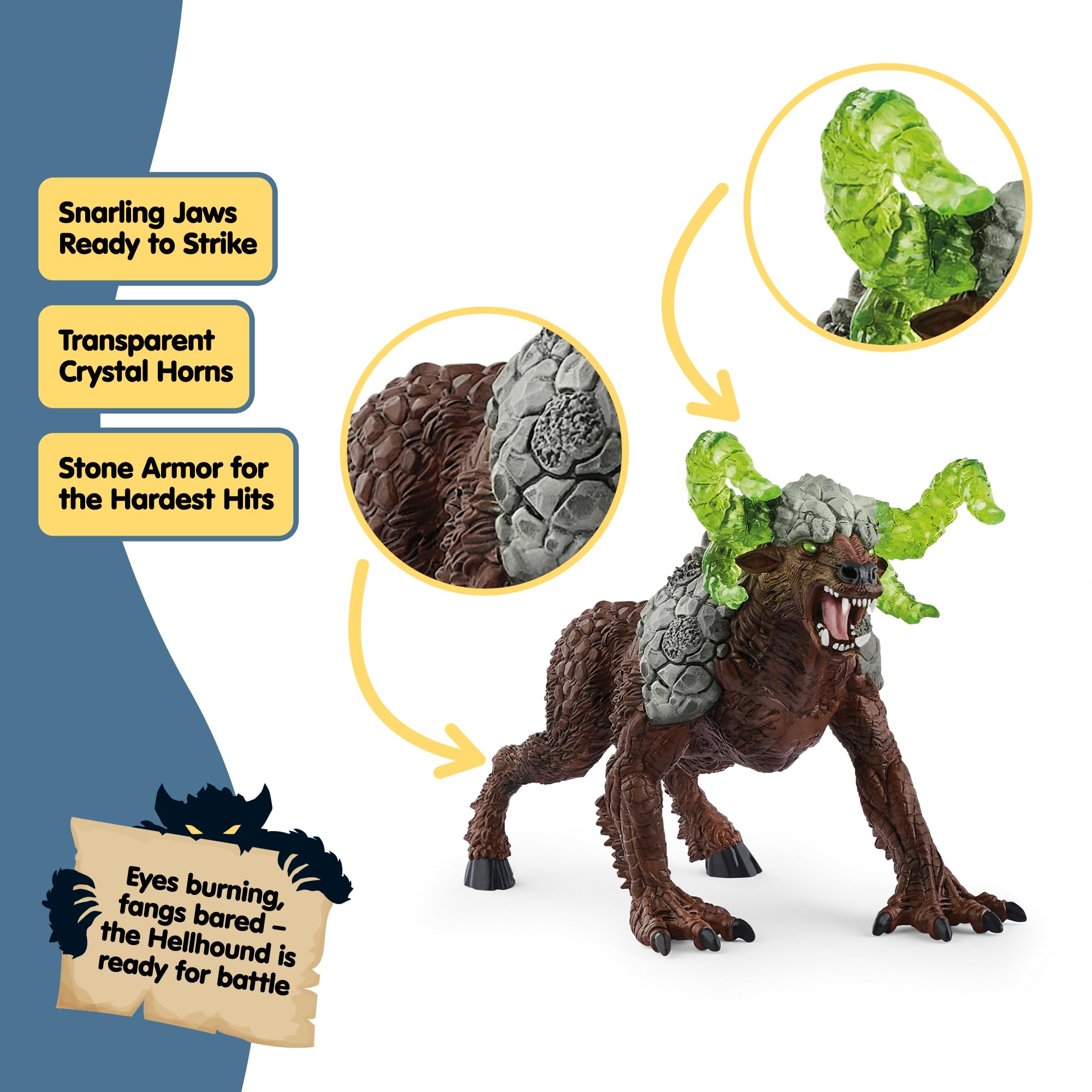 Schleich Eldrador Starter Set 72179 - Action Figure Playset for Ages 7+ | Includes 4 Figures & Weapon 9