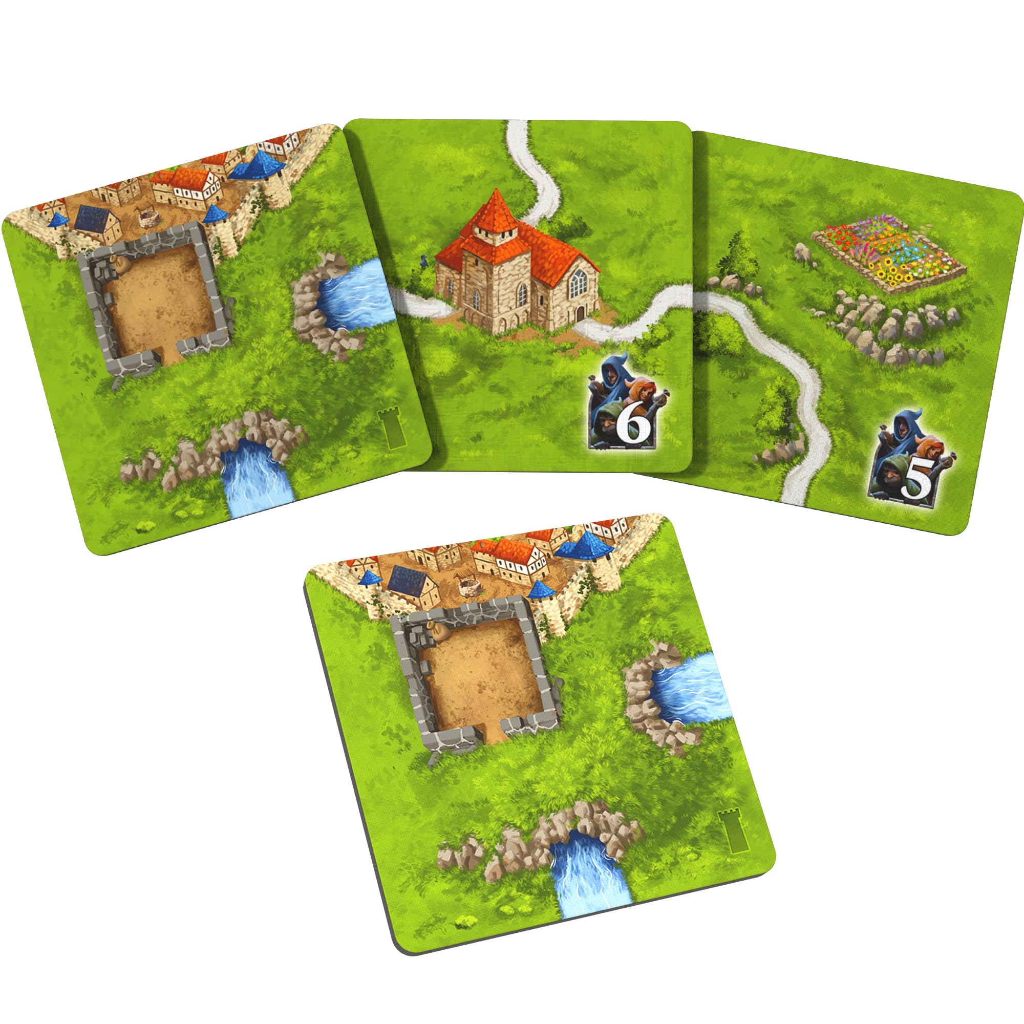 Hans im Glück Carcassonne: Towers & Thieves Expansion 4 Refresh Board Game 3