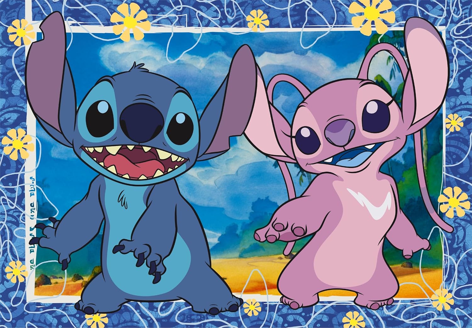 Clementoni Disney Stitch SuperColor Jigsaw Puzzle - 104 Pieces for Kids 6