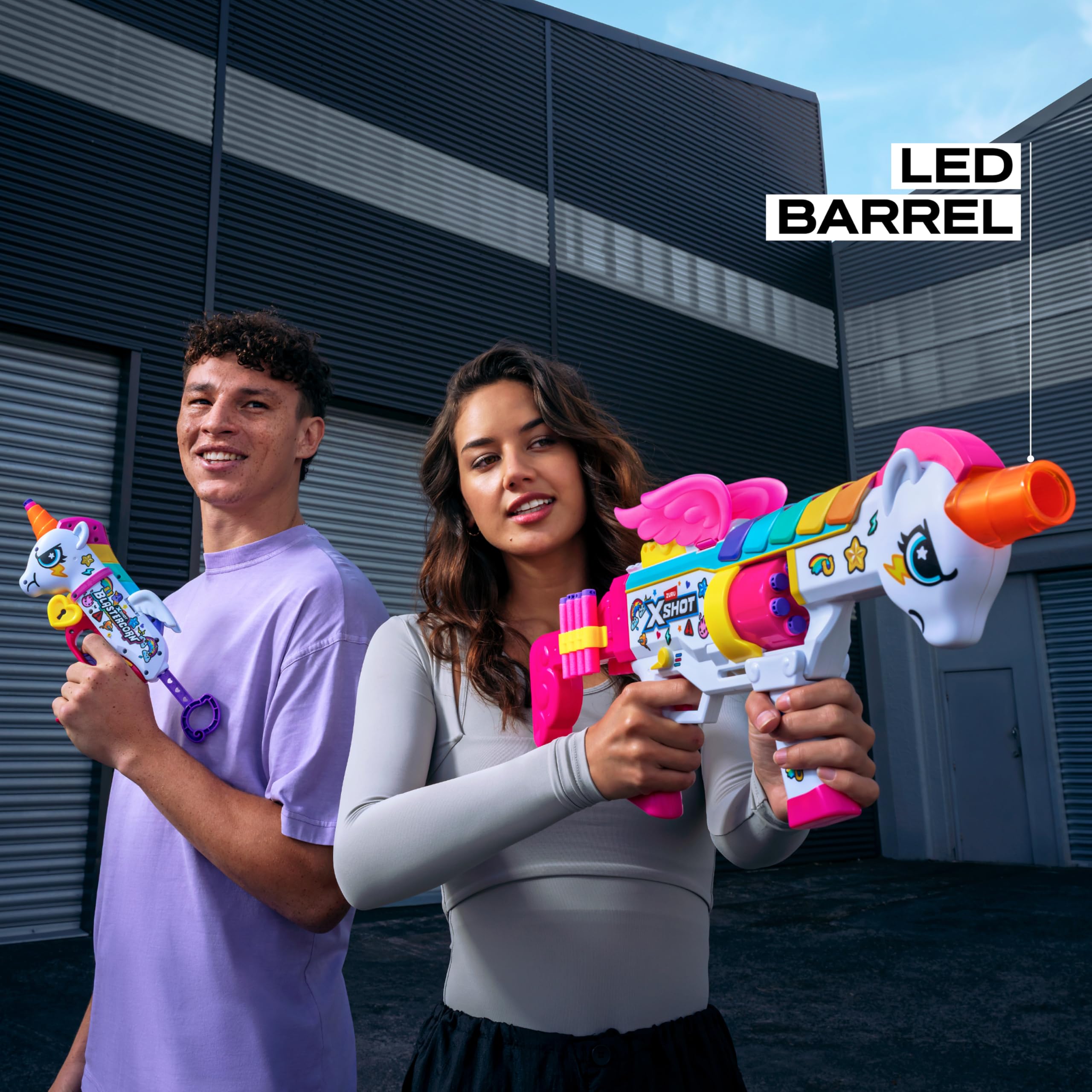 XSHOT Big Rizz Blastercorn 24 Air Pocket Technology Darts - Rizz Master 6