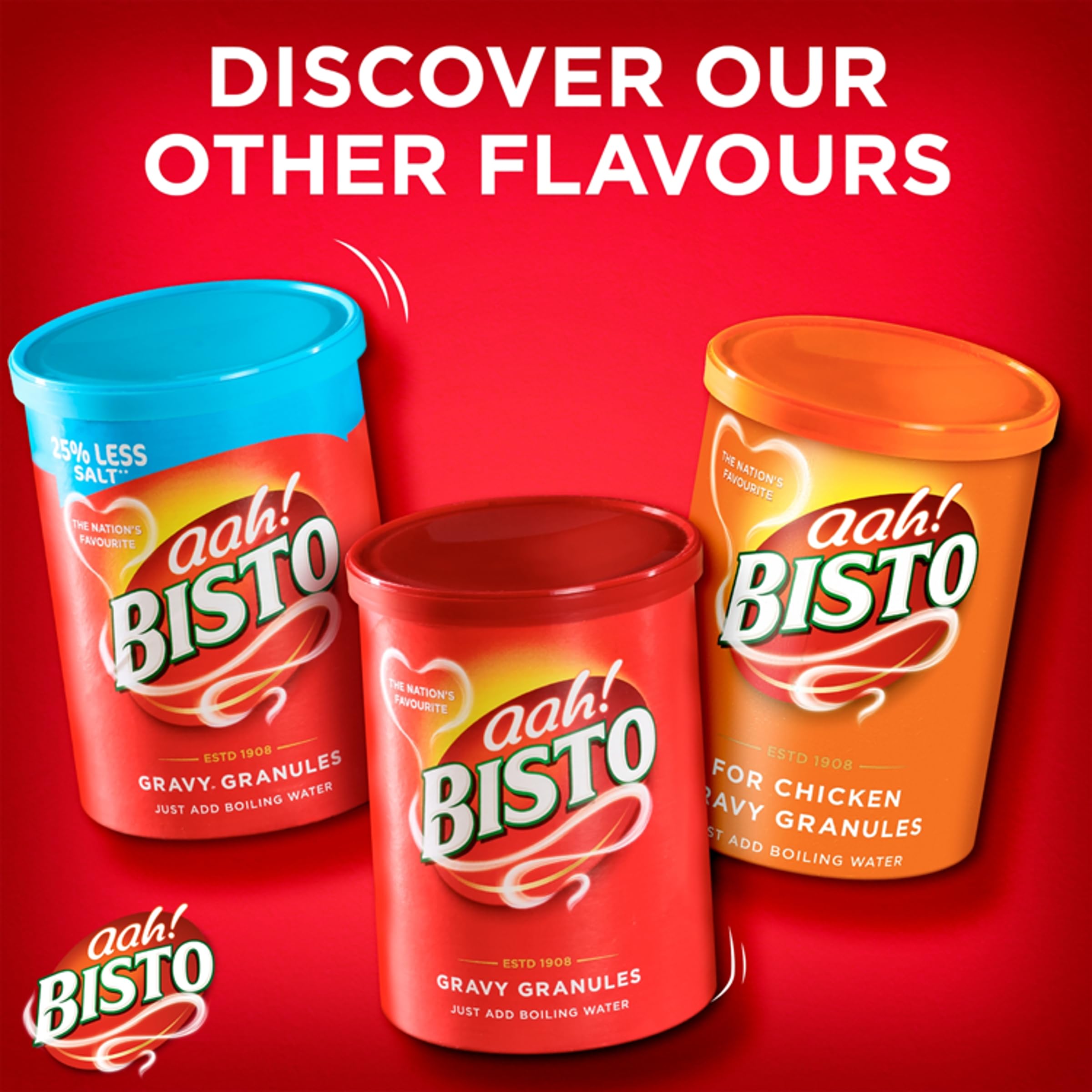 Bisto - Gravy Granules Reduced Salt, 450g 3