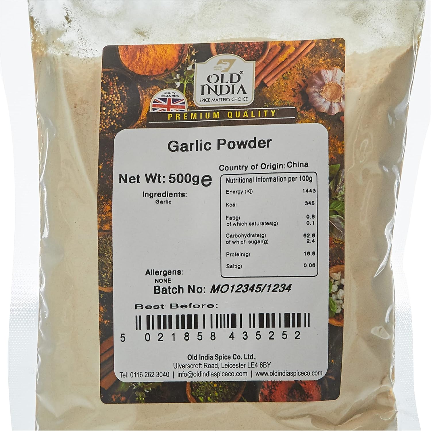 Old India Garlic Powder 500g 3
