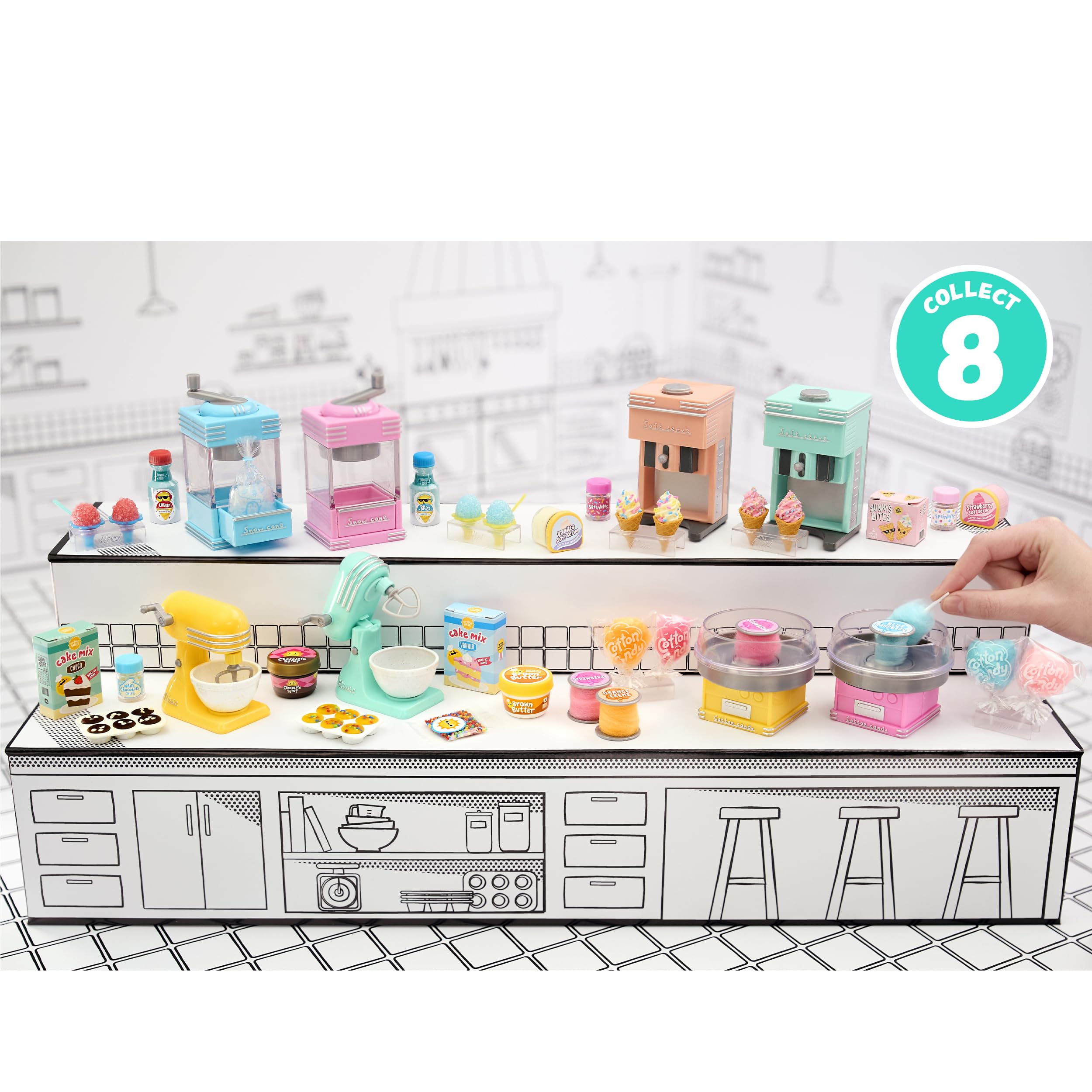 MGA's Miniverse Make It Mini Appliances Series 2 - Working Mini Collectible Kitchen Toys 6