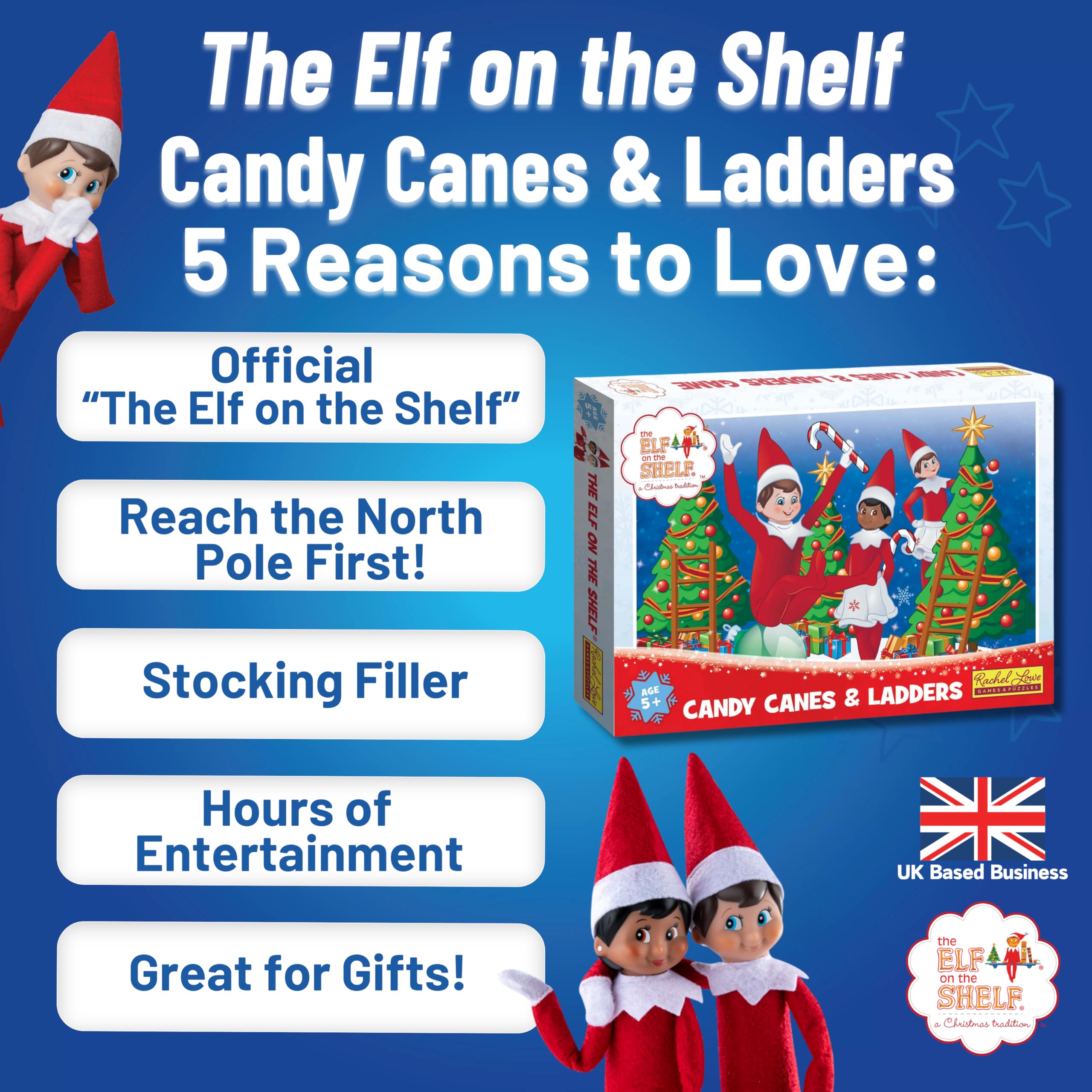Rachel Lowe The Elf on the Shelf Candy Canes & Ladders Game 4