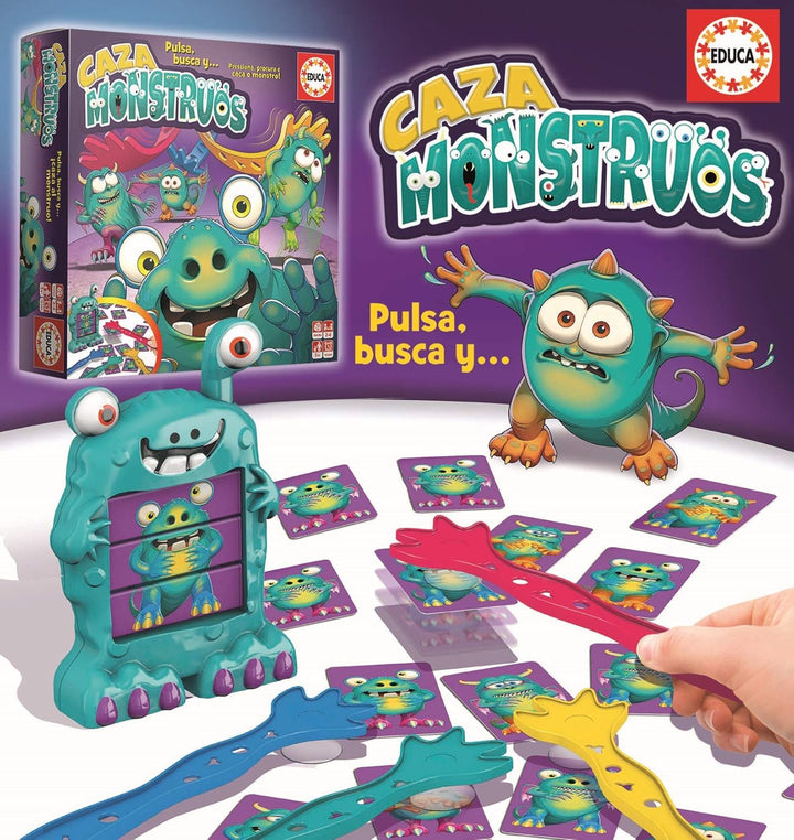 Educa - Hunting Monsters: A Fun and Fast-Paced Visual Agility Game for Ages 5 and Up