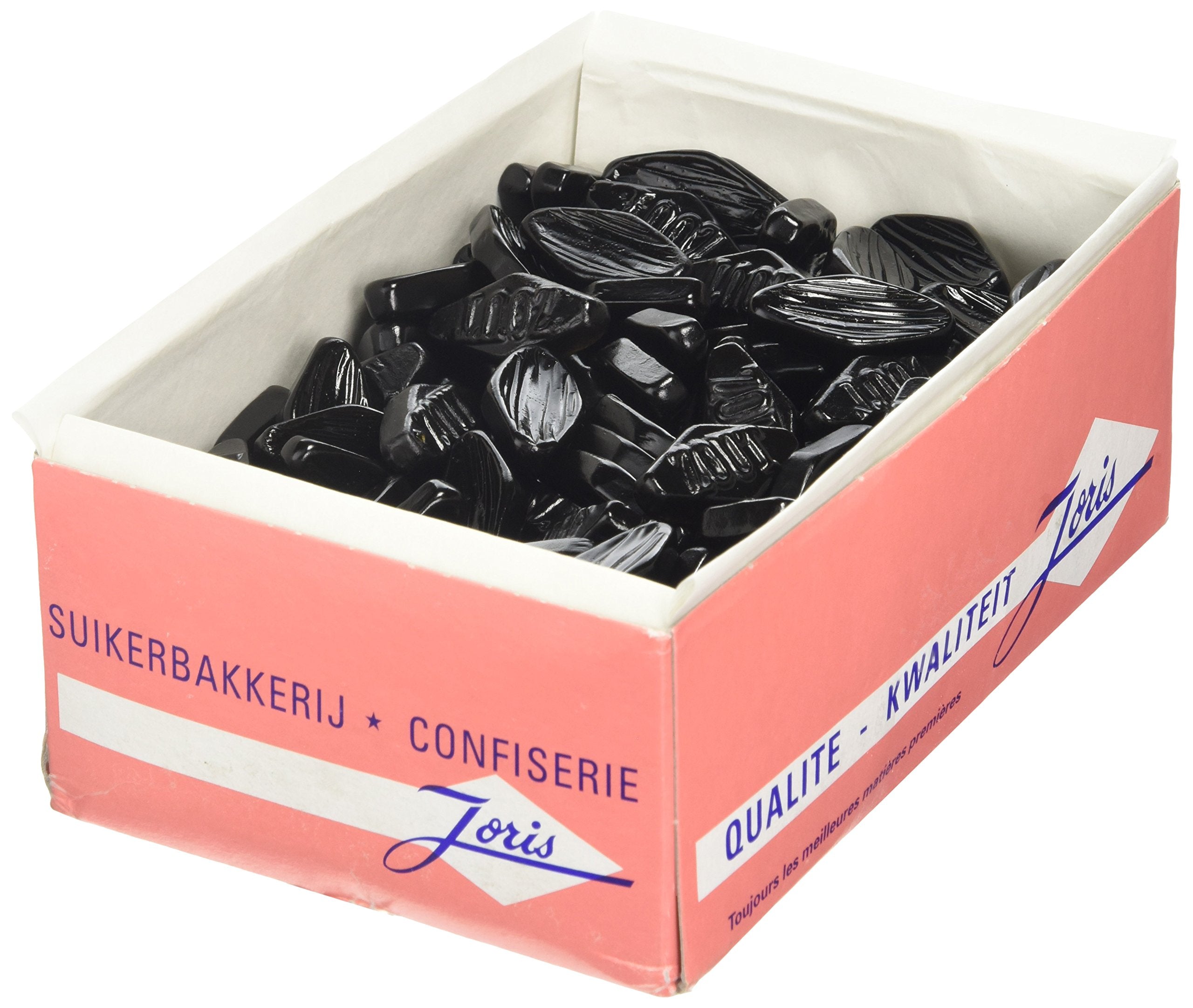 Joris Belgian Hard Salt Liquorice 1 Kg - Diamond Shaped Natural Liquorice Sweets