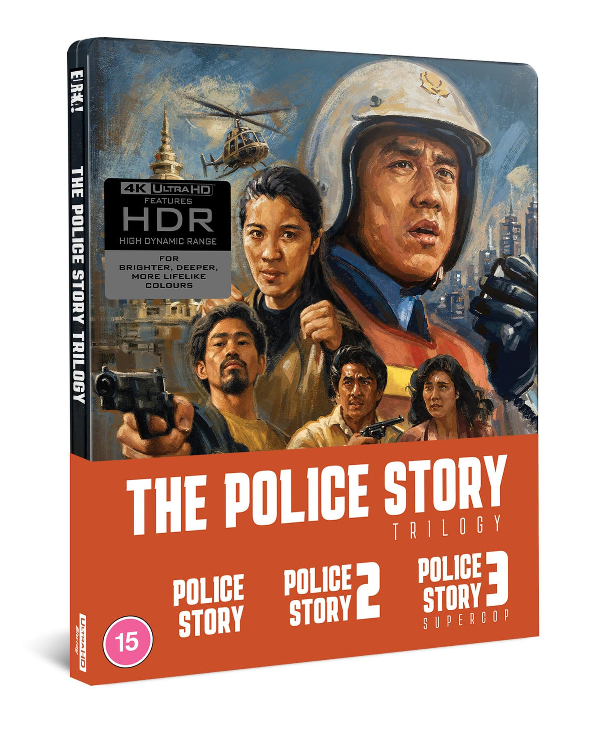 The Police Story Trilogy [4K UHD Blu-ray]