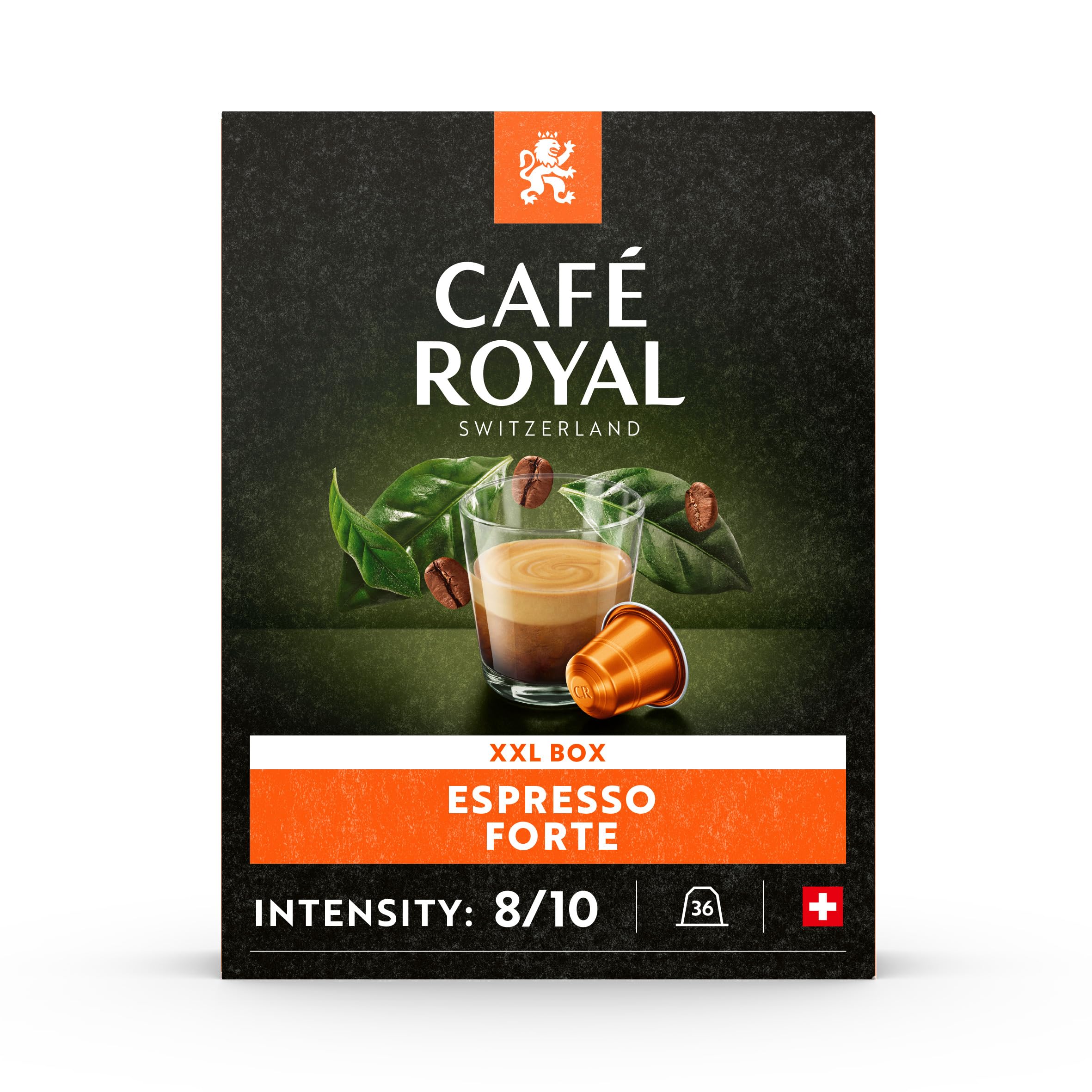 Café Royal - Espresso Forte 36 Capsules for Nespresso Machines - 8/10 Intensity - 100% Arabica UTZ-Certified 6