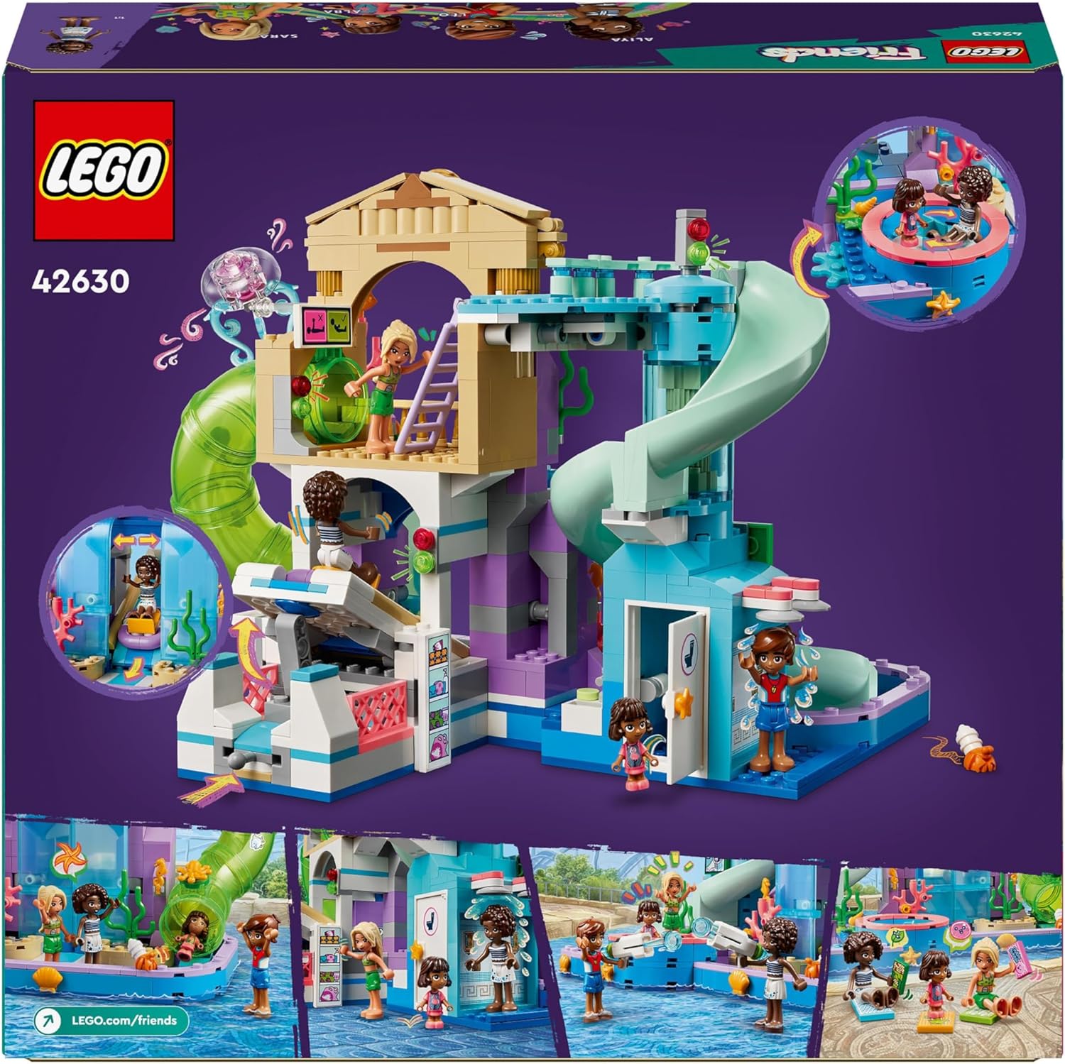 LEGO Friends Heartlake City Water Park Playset - Building Toy for Ages 8+ 5