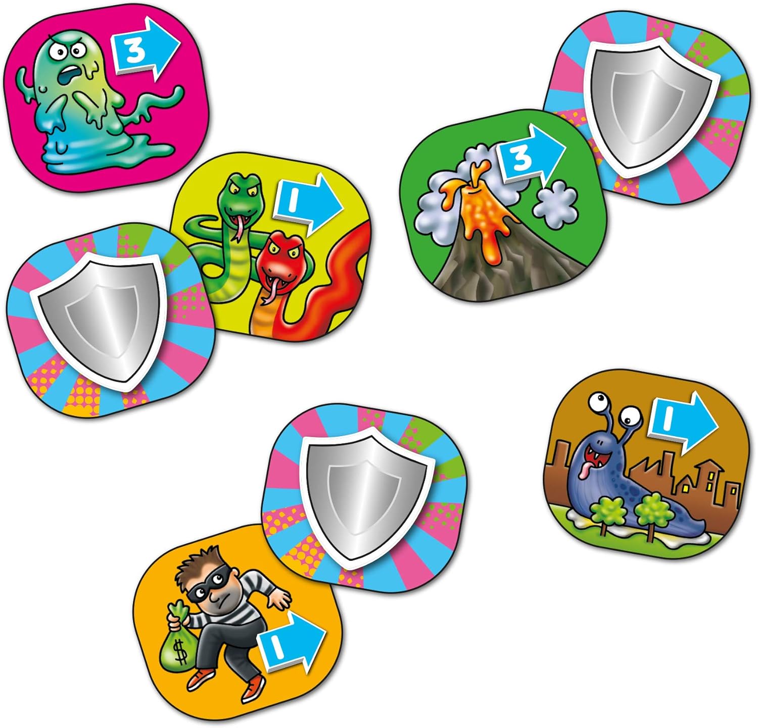 Orchard Toys Times Tables Heroes Maths Game for Children to Learn and Practise T 7