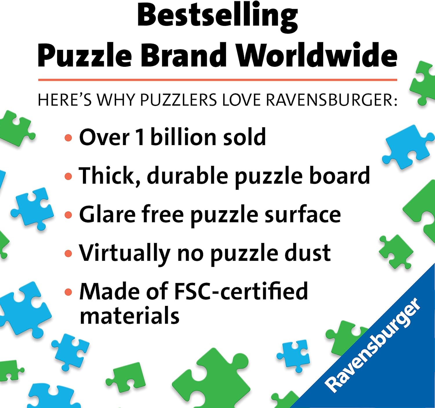 Ravensburger Circle of Colours - Oceans 500 Piece Circular Jigsaw Puzzle 9