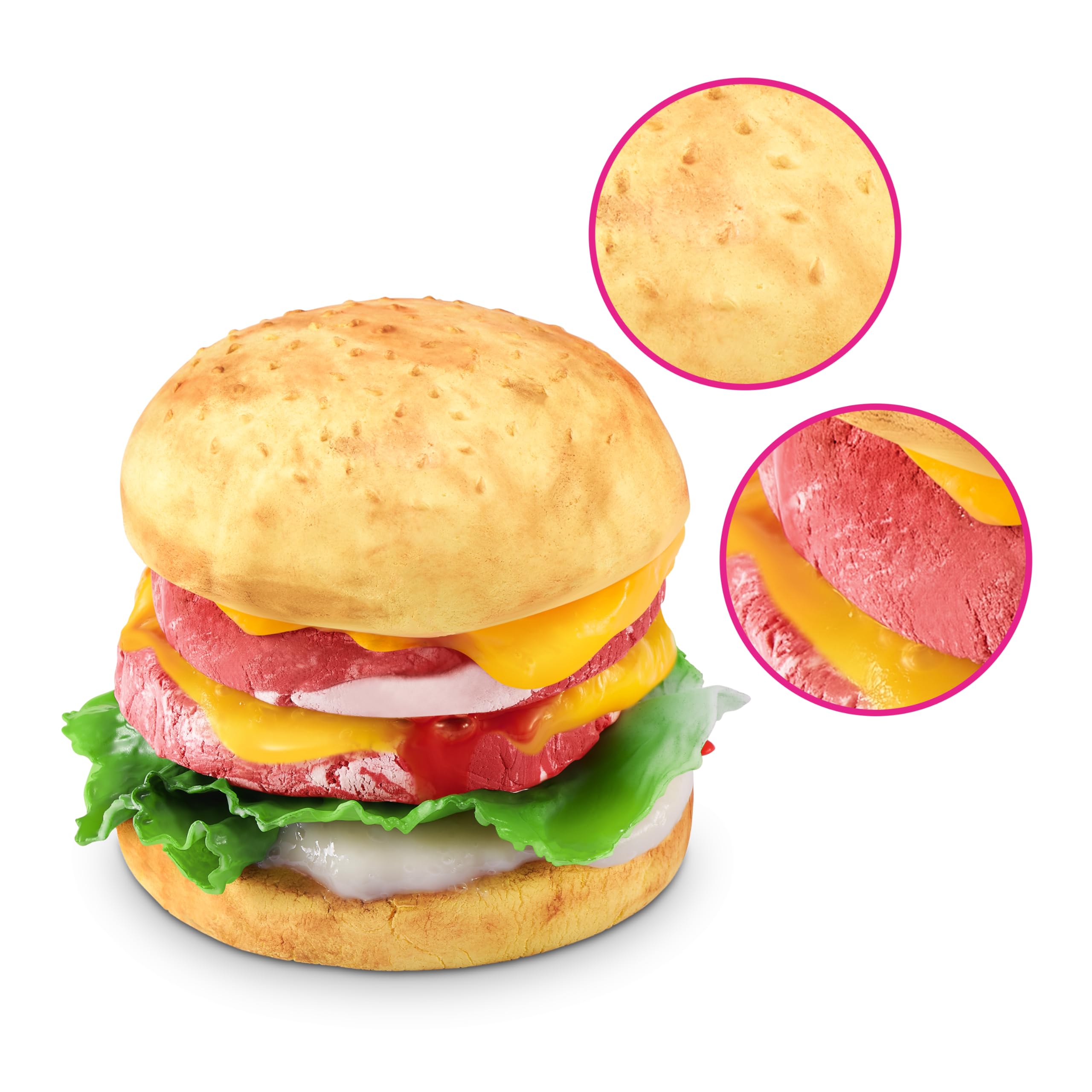 Slime Mart Small Basket by ZURU - Burger Slime Compound Kit for Kids 6+ 5