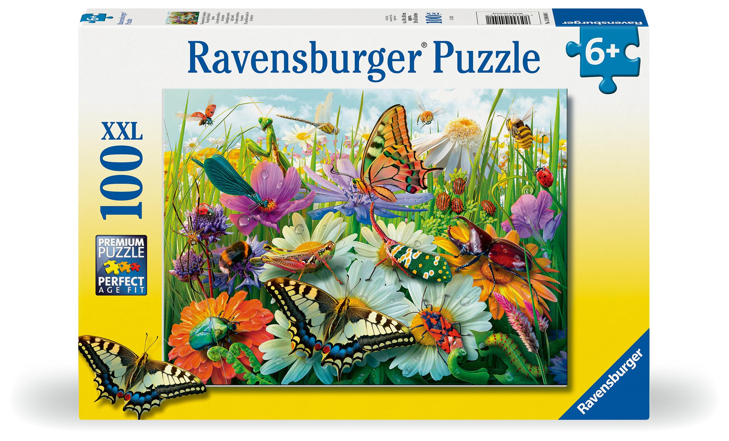 Ravensburger Wonderful World of Insects - 100 Piece Kids Jigsaw Puzzle for Ages 6+ 5