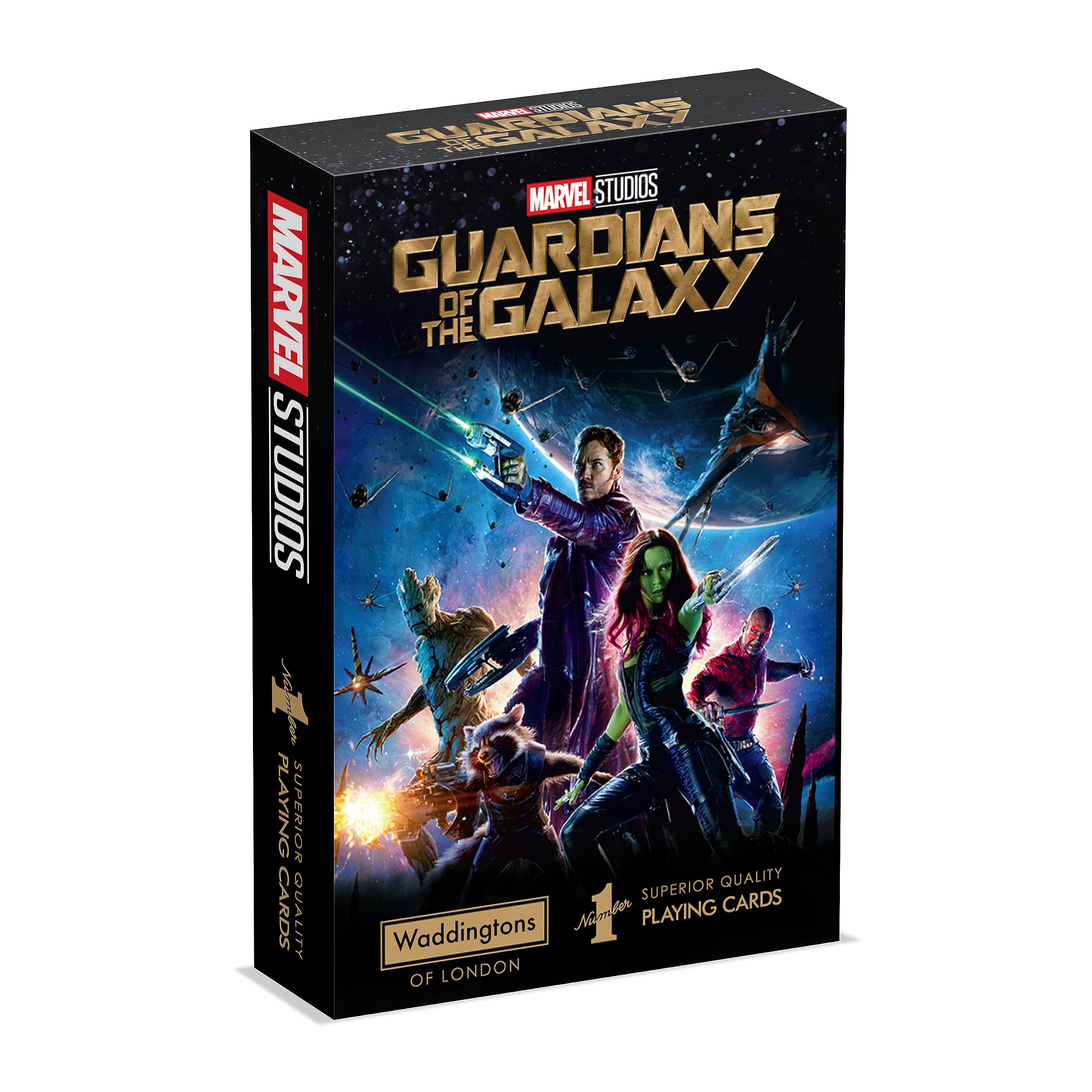 Waddingtons Number 1 Guardians of the Galaxy Card Game | 54 Cards | Ages 10+ | 2+ Players