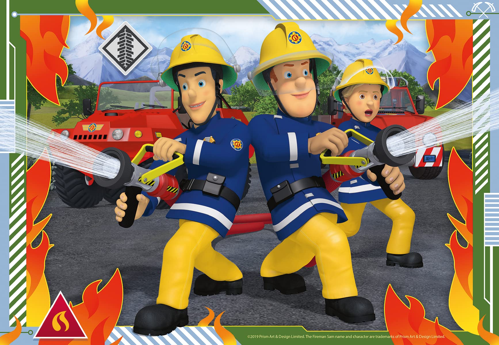 Ravensburger Fireman Sam 2x24 Piece Jigsaw Puzzles for Kids 4 Years Up 7