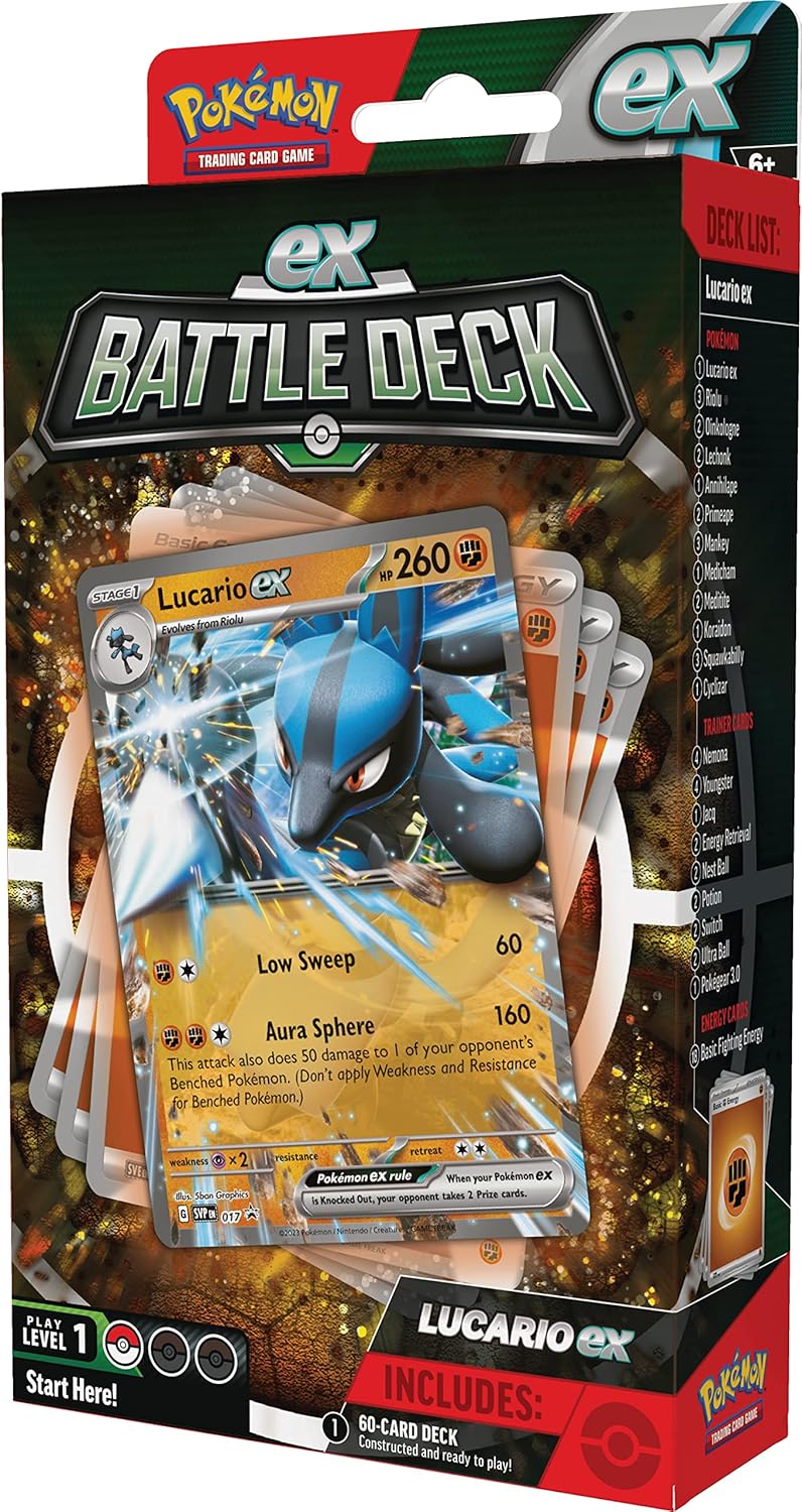 Pokémon TCG: Lucario ex Battle Deck – Ready-to-Play 60-Card Deck 4