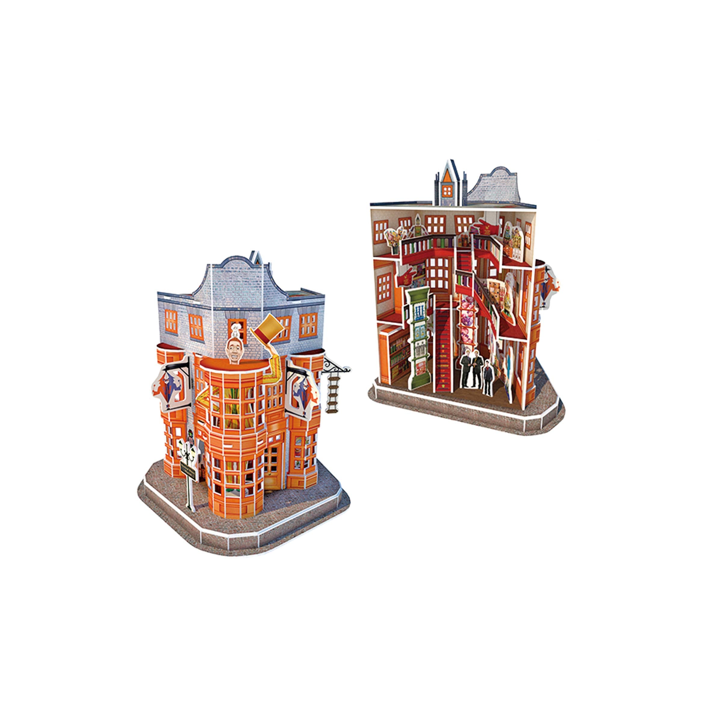 Harry Potter 7585 Diagon Alley 4-in-1 3D Puzzle Set - Foam Building Kit for Ages 8+ 6