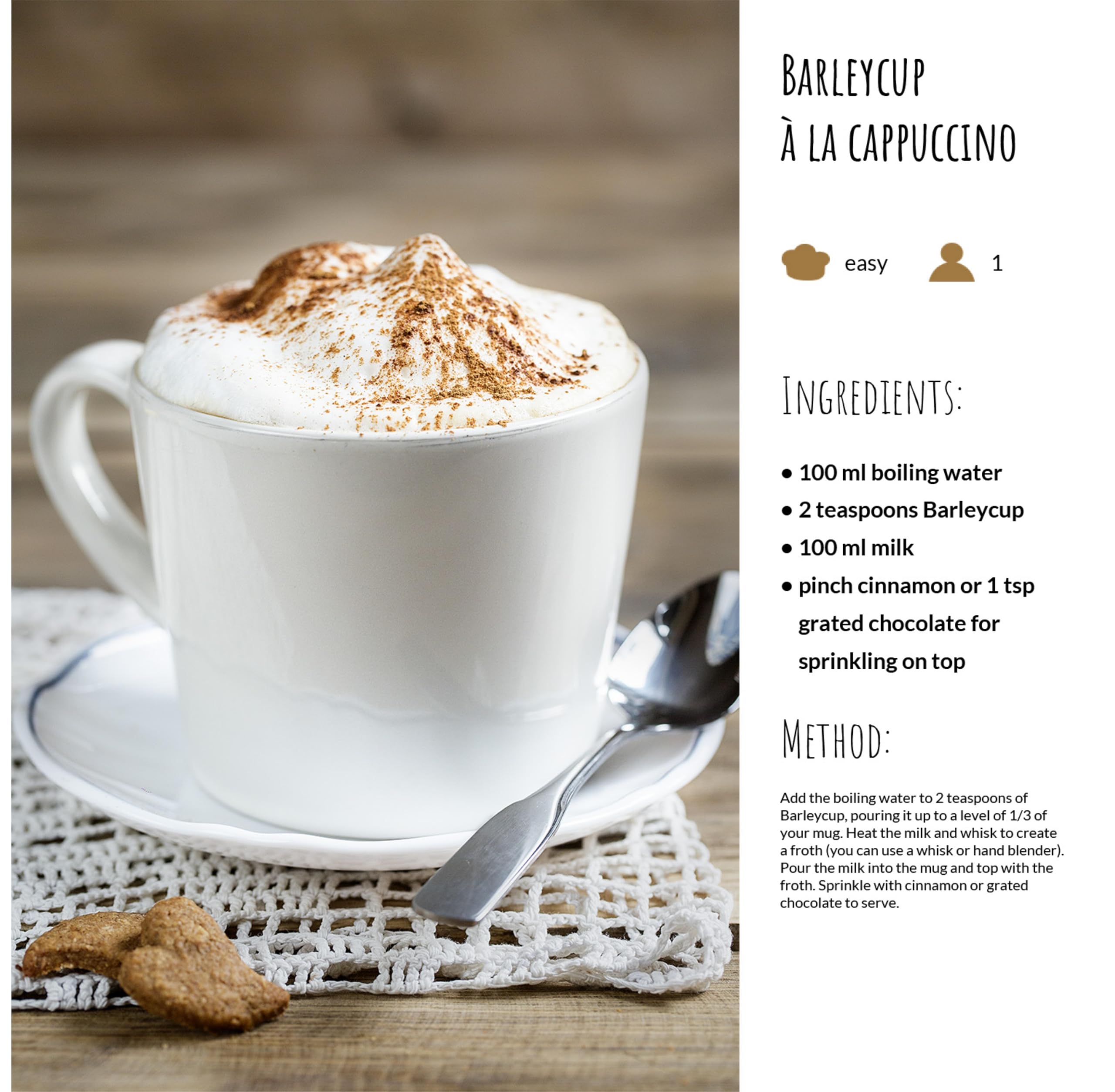 Barleycup - Granules Natural Grain Beverage 200g 6