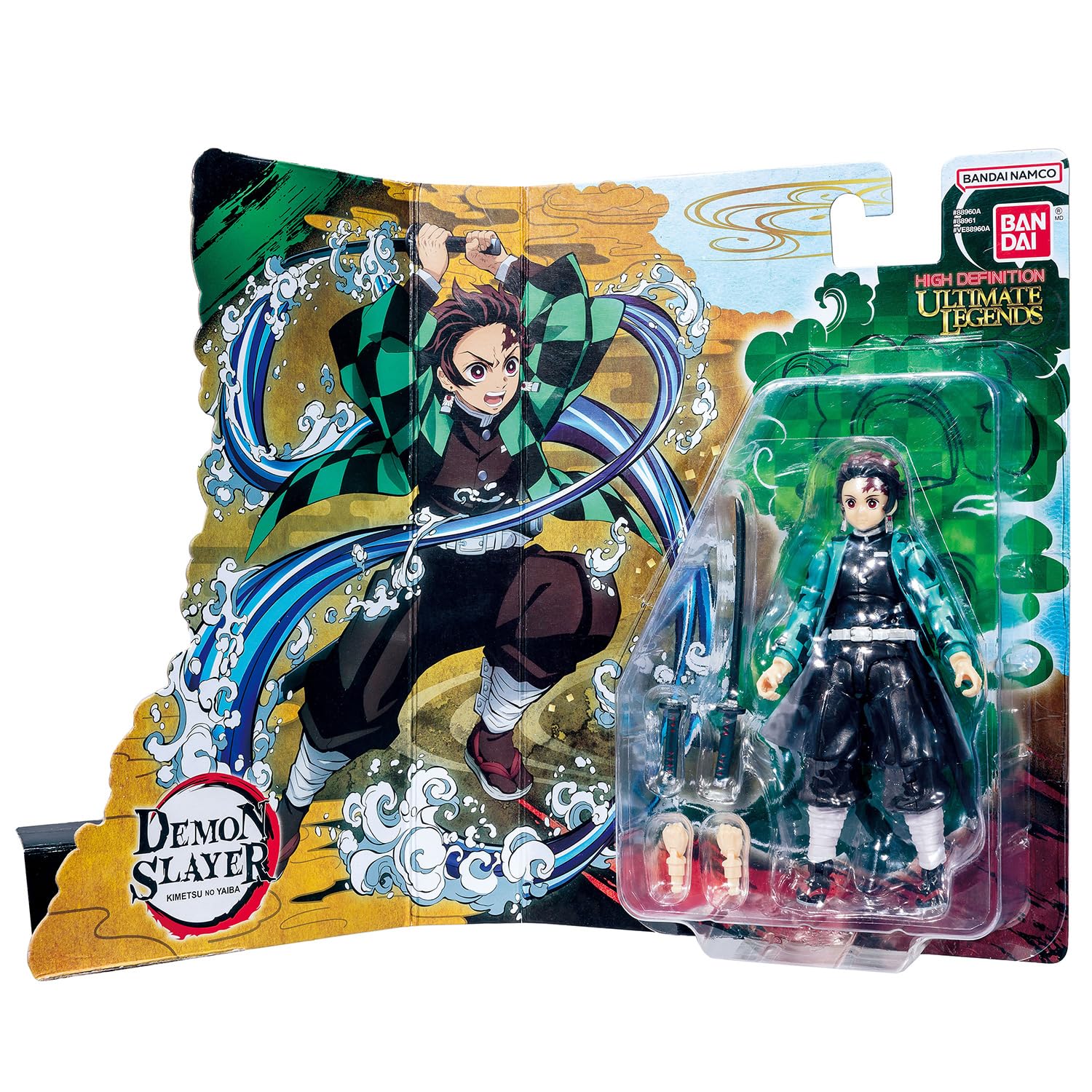 BANDAI Ultimate Legends HD Demon Slayer - Tanjiro Kamado Action Figure 12 cm 5