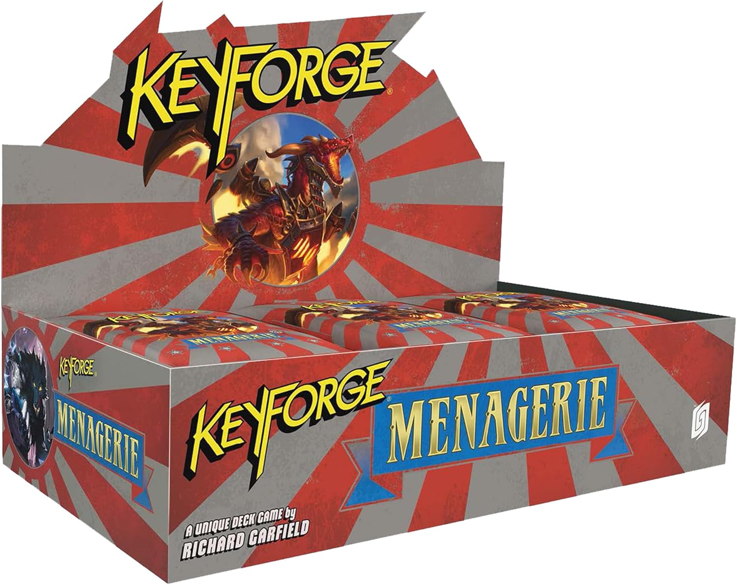 Ghost Galaxy KeyForge: Menagerie Deck Display (Set of 12 Decks)