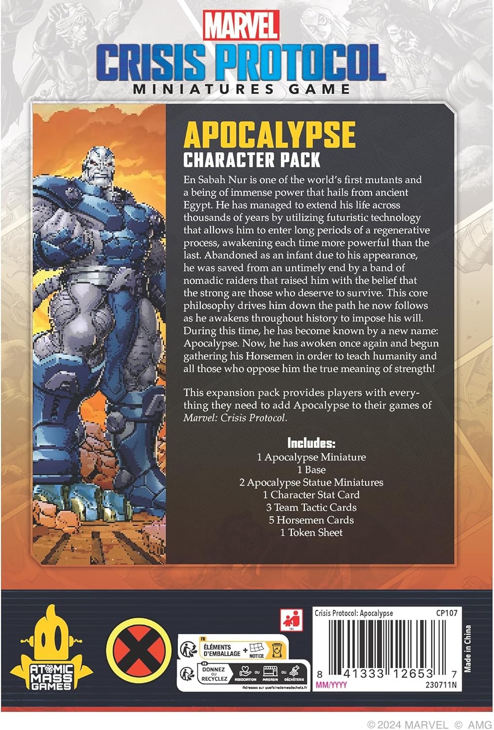 Atomic Mass Games Marvel: Crisis Protocol Apocalypse Character Pack 5