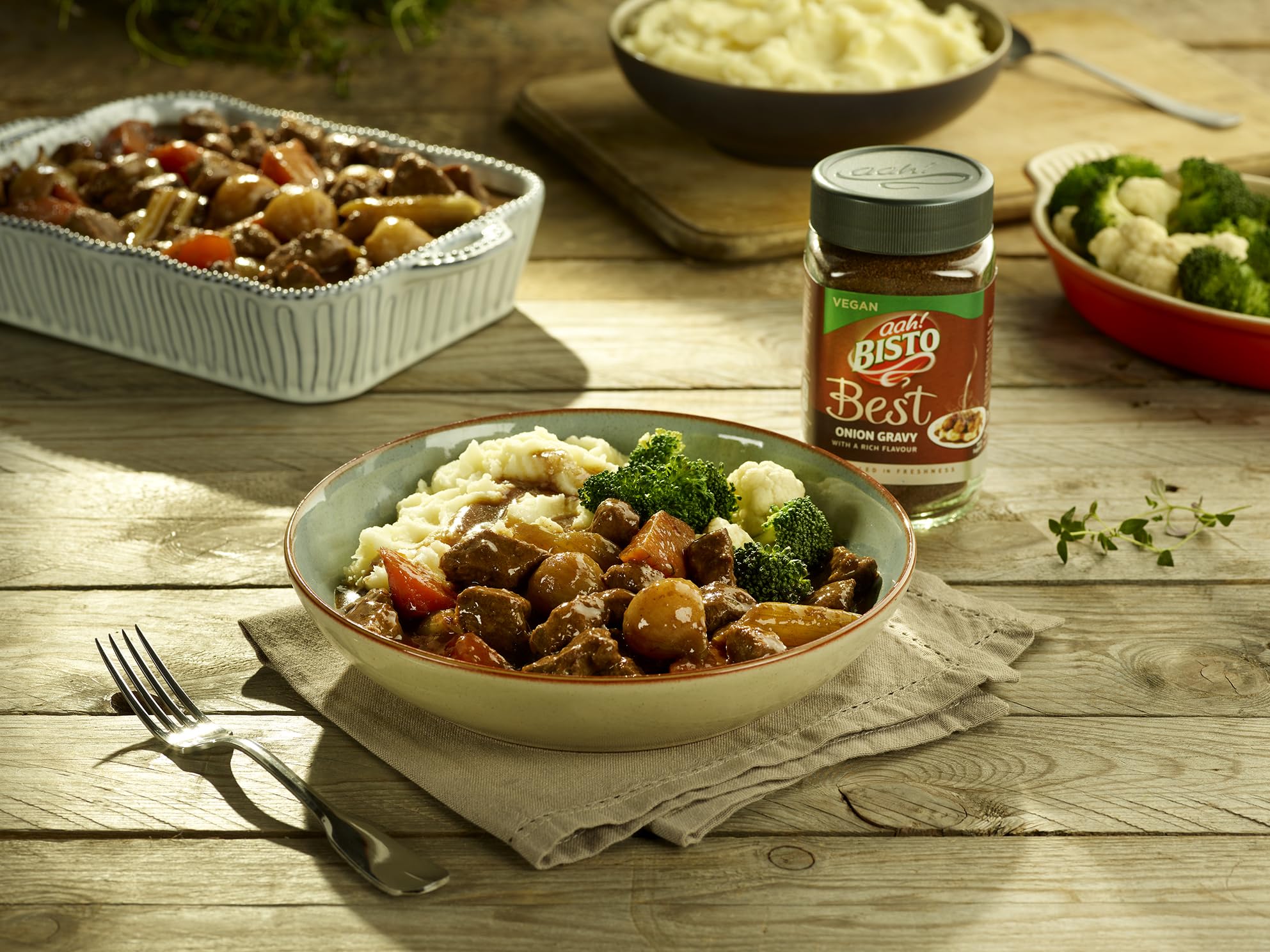 Bisto - Best Vegan Onion Gravy Granules, 230 g Jar 5