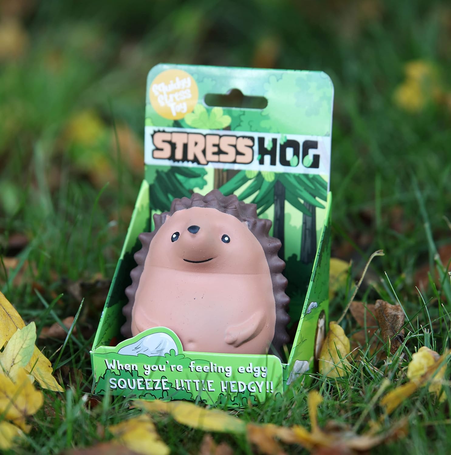 Stress Hog Squishy Hedgehog Toy - Fun Anxiety Relief for Adults & Teens 6