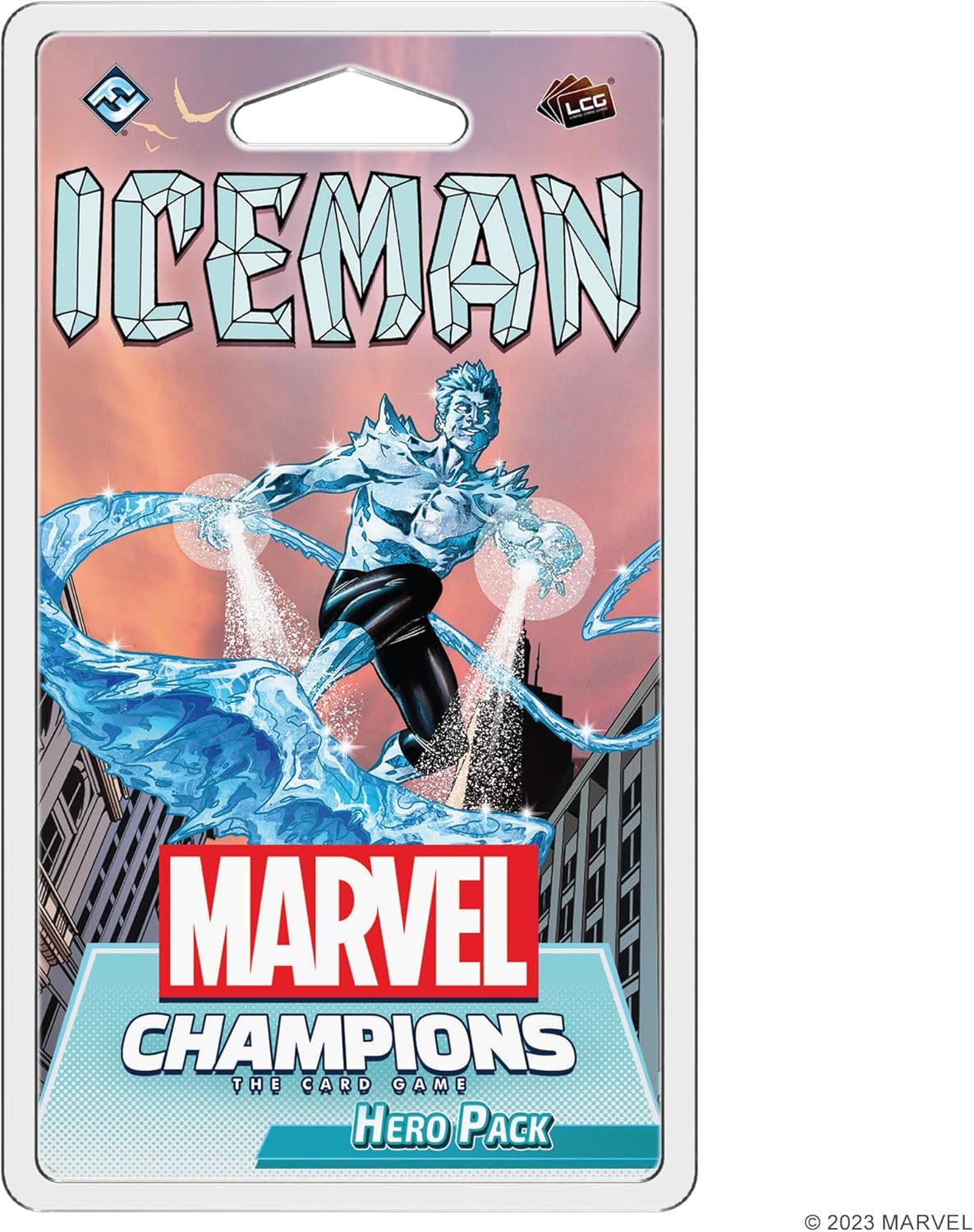 Fantasy Flight Games Marvel Champions The Card Game Iceman Hero Pack