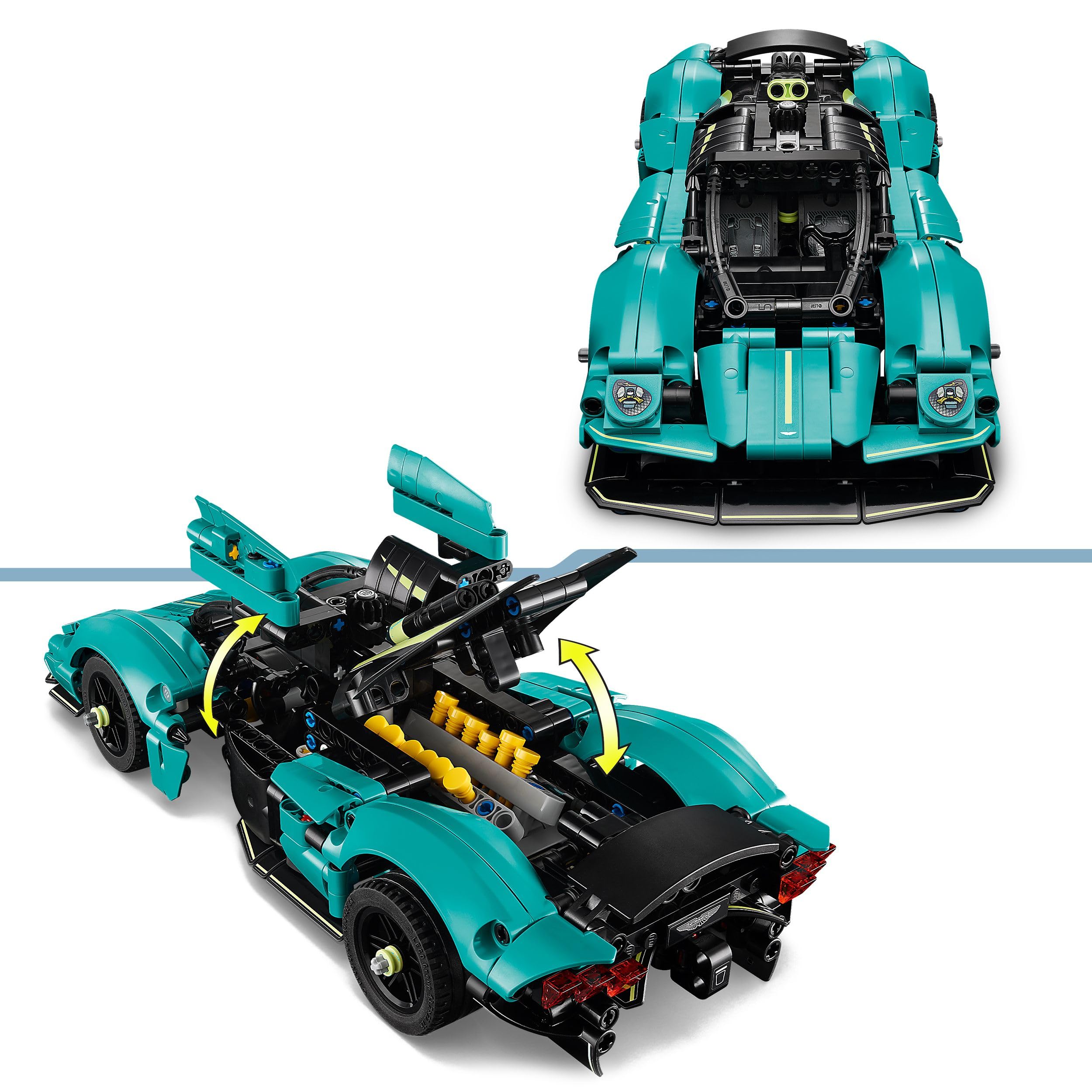 LEGO Technic Aston Martin Valkyrie Buildable Car Model Kit - 707-Piece Vehicle Toy for Kids 9+ 12