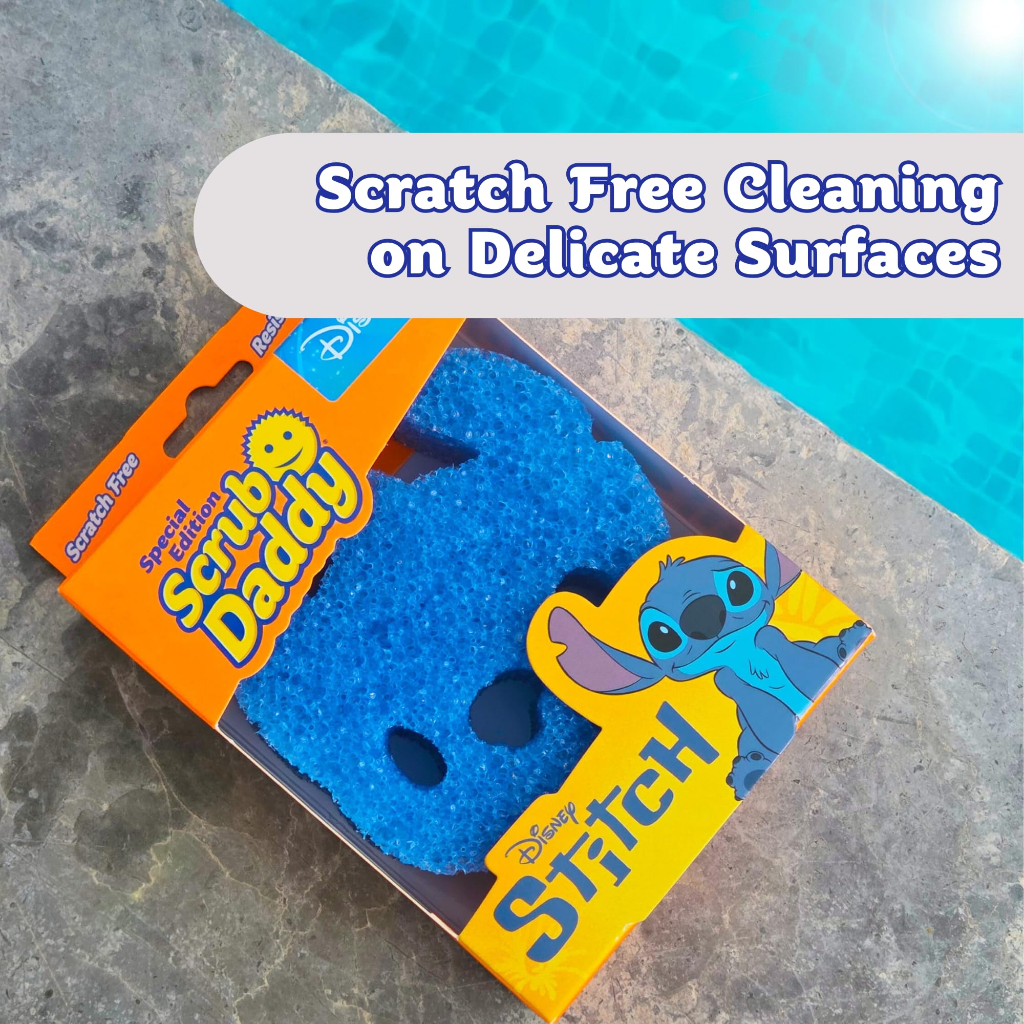 Scrub Daddy - Disney Stitch FlexTexture Dish Sponge 7