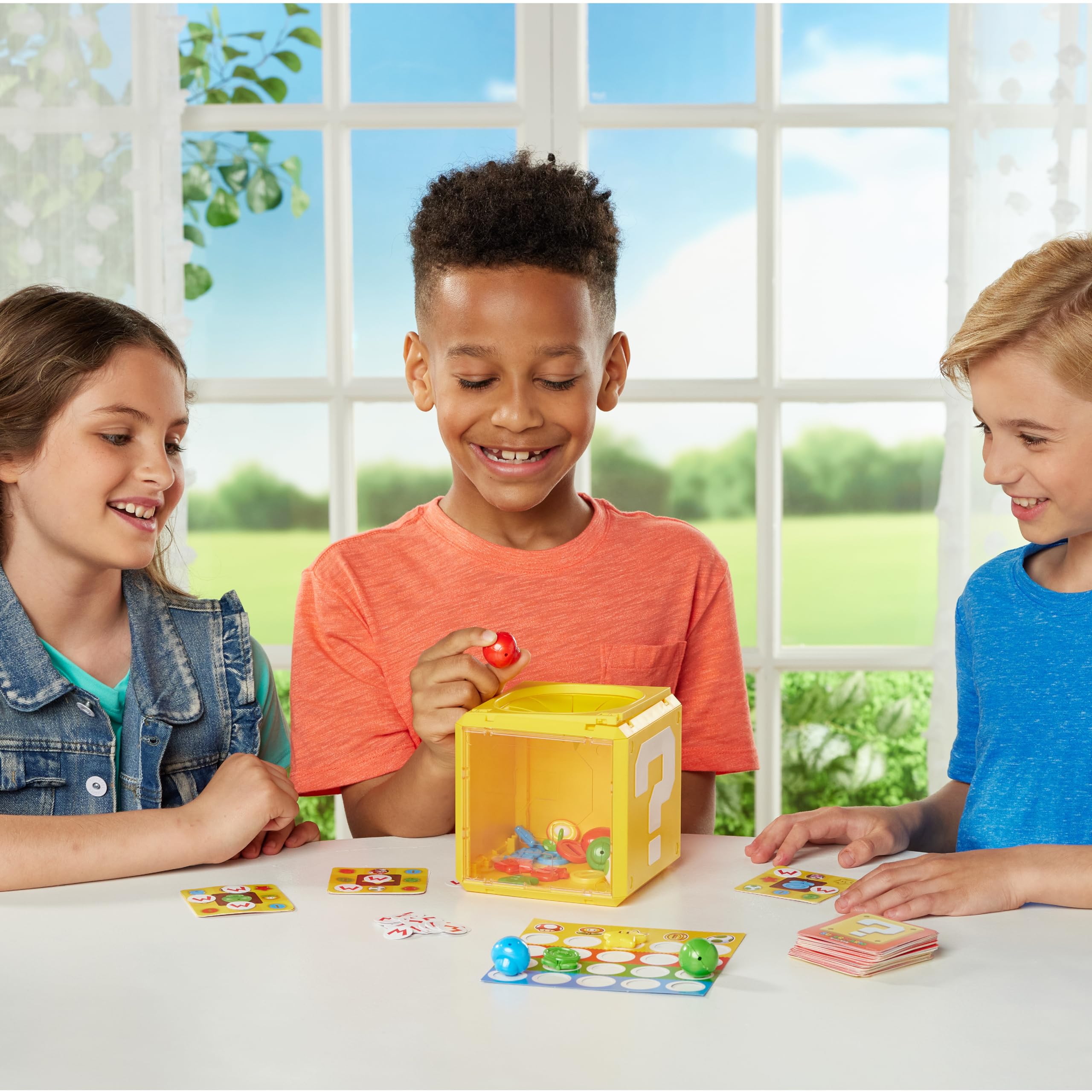 EPOCH Super Mario Question Block Game - 3 Games in 1 | 2-6 Players | Ages 4+ 3