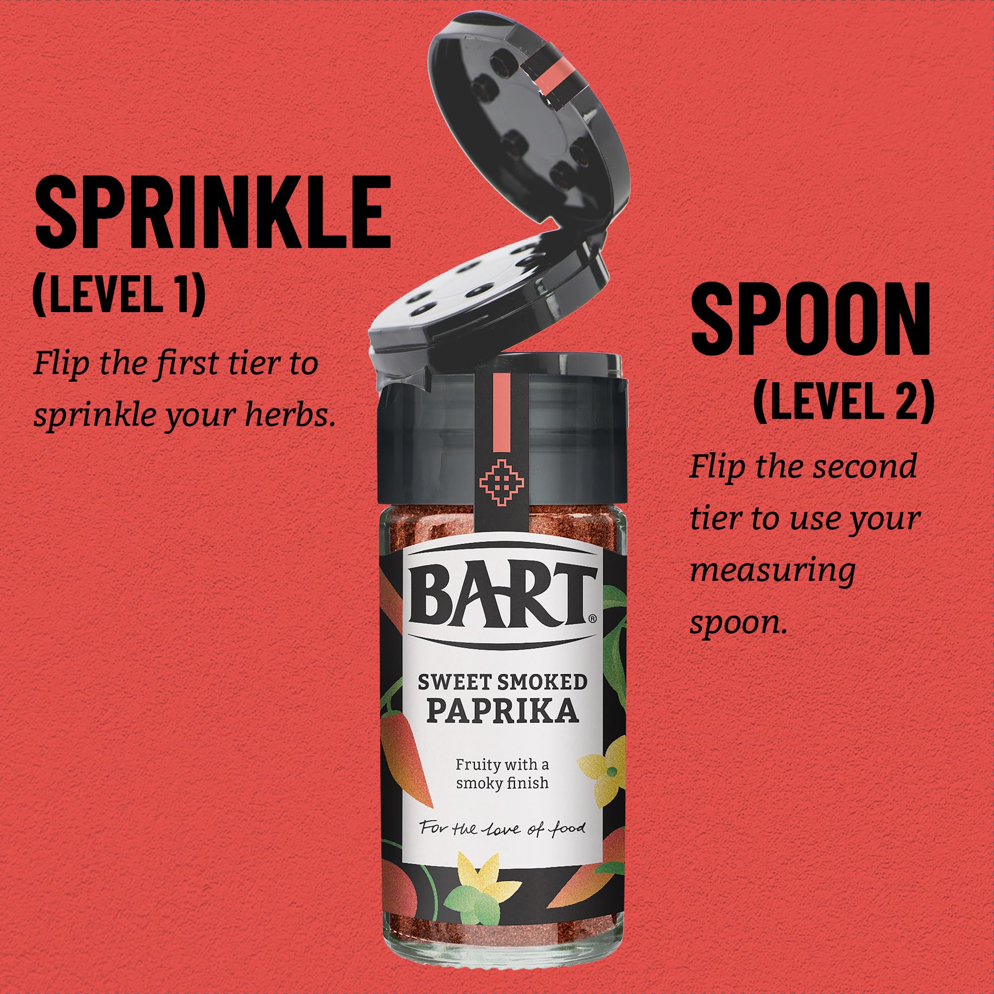 BART Essential Spices Bundle - 6-Piece Spice Set with Chilli Flakes, Turmeric, Cumin, Cinnamon, Paprika & Mixed Spice 5