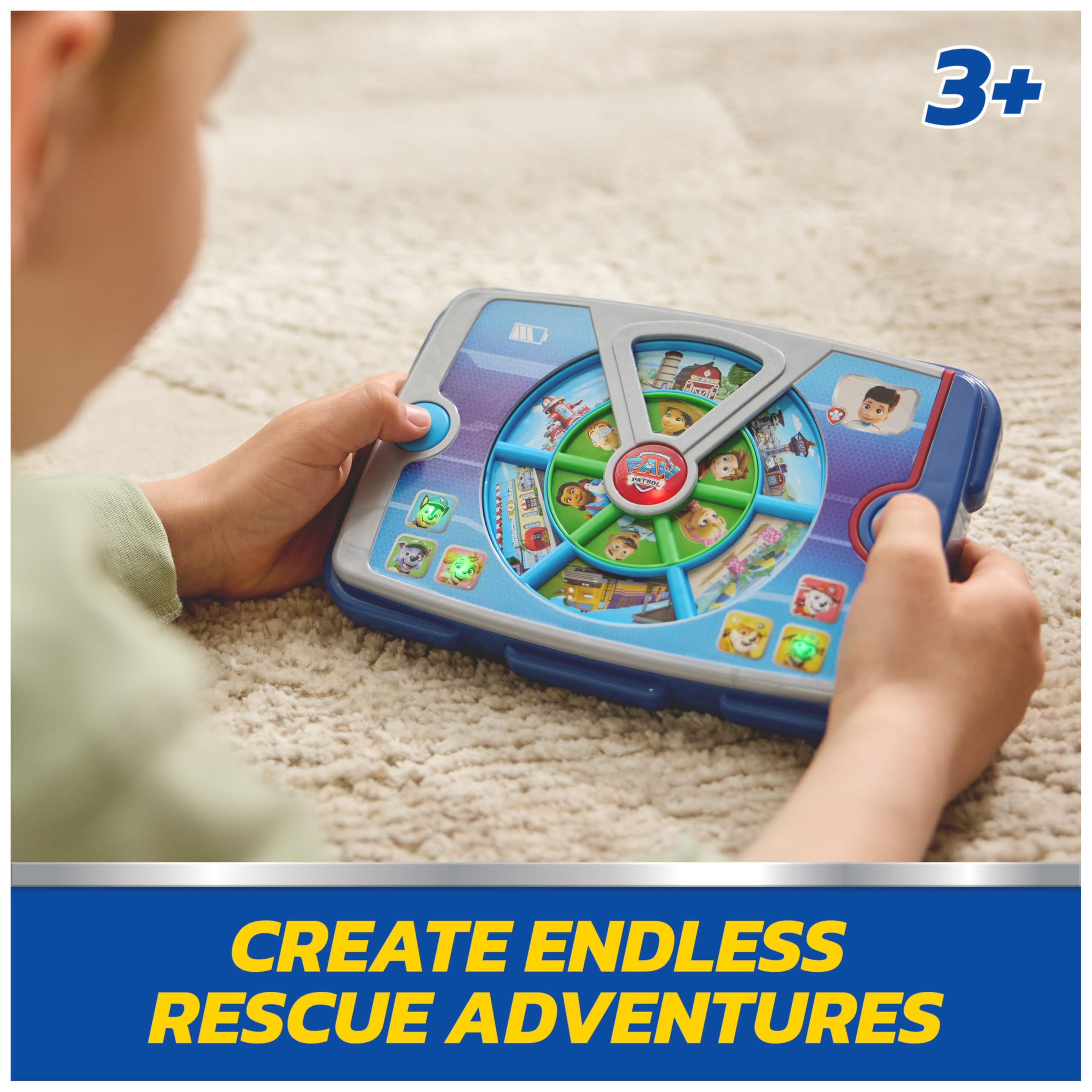 Paw Patrol Academy Rescue Mission Pup Pad - Interactive Electronic Toy with Lights & Sounds for Kids 5