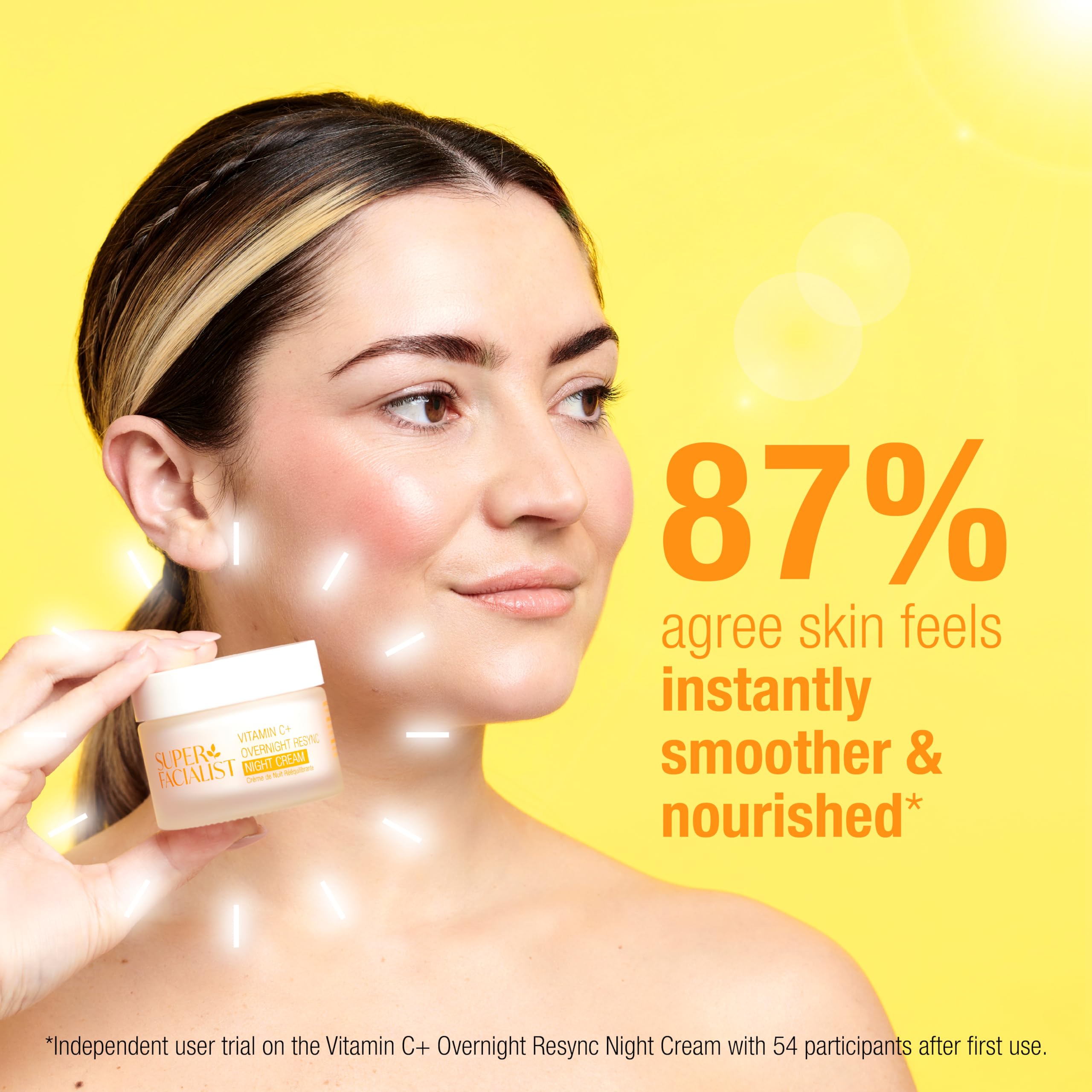 Super Facialist Vitamin C Overnight Resync Night Cream (50ml) 5